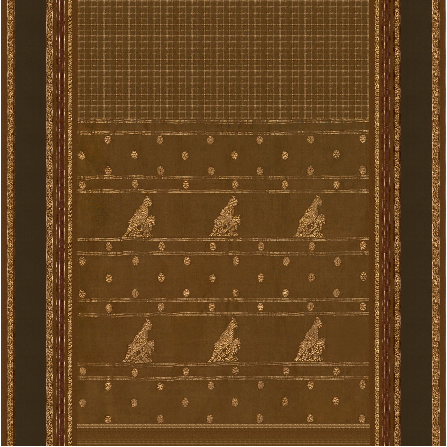 Kanakavalli Kanjivaram Silk Sari 22-040-HS001-12970 - Full View