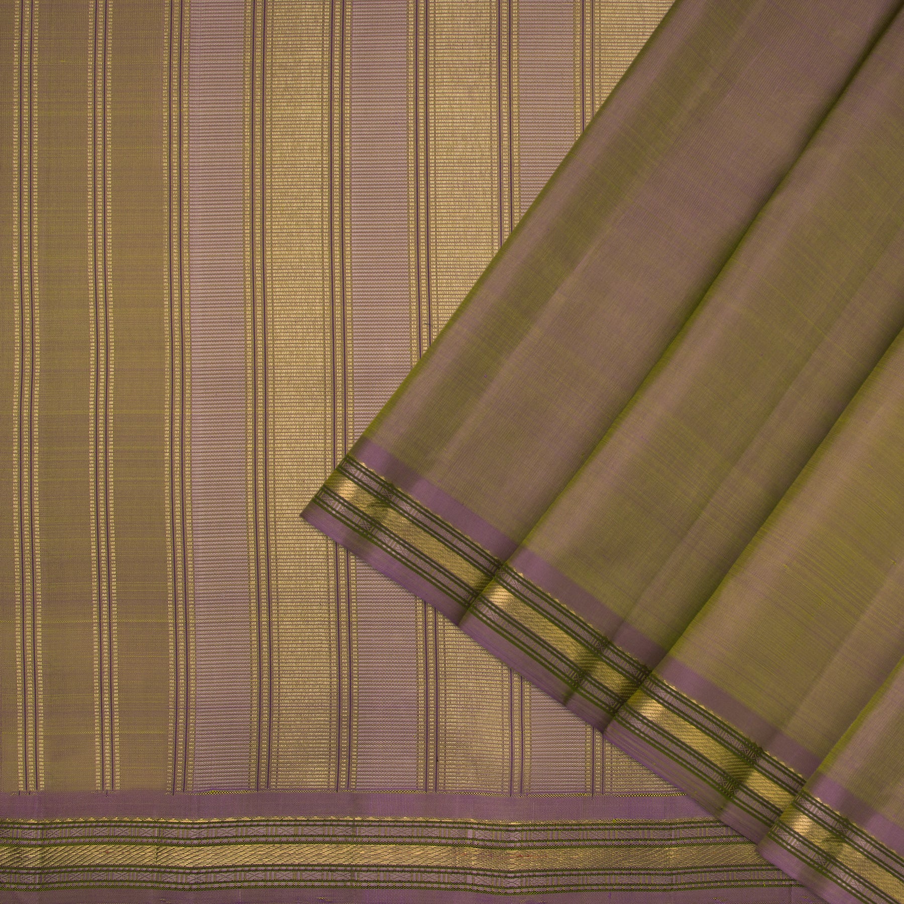 Kanakavalli Kanjivaram Silk Sari 22-040-HS001-12982 - Cover View