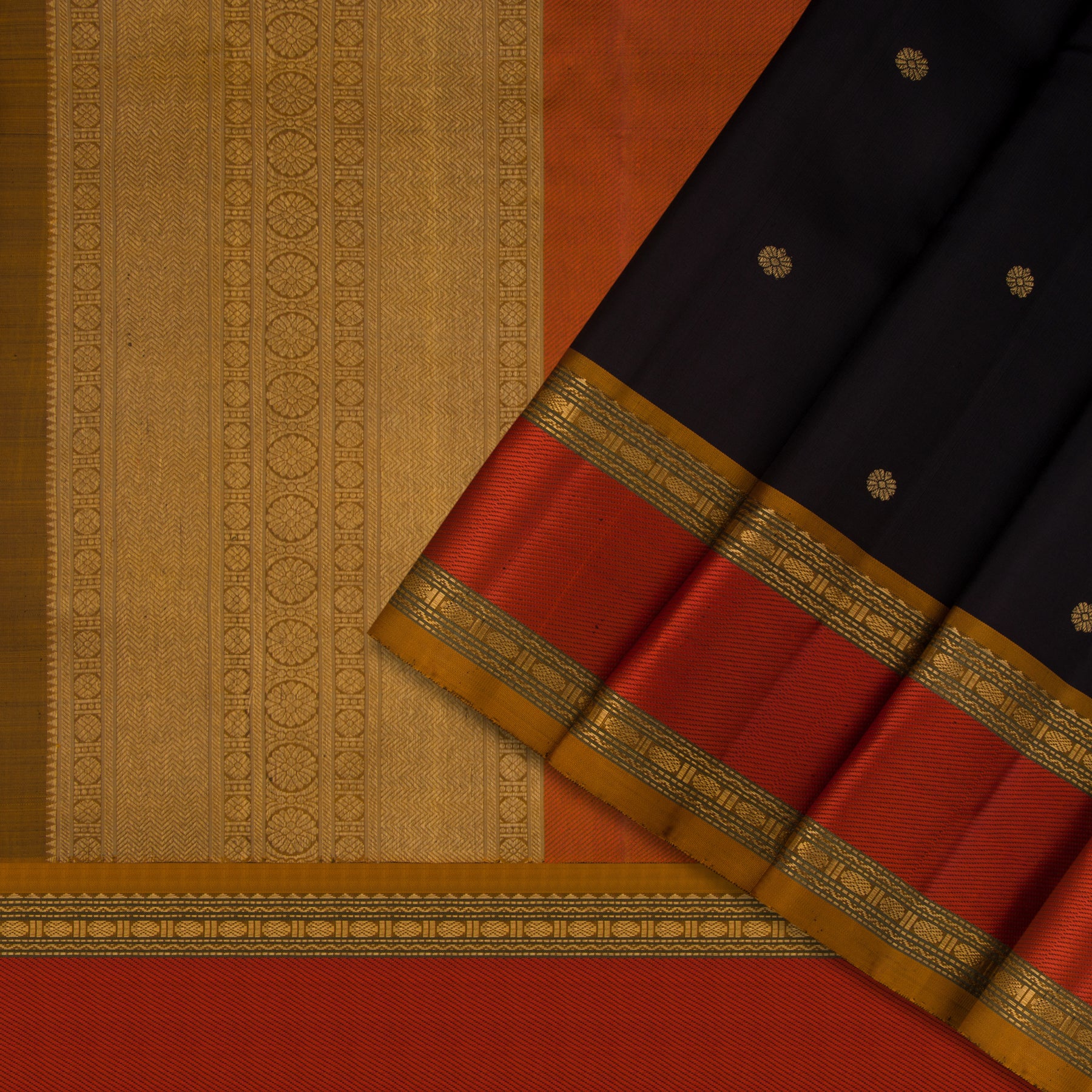 Kanakavalli Kanjivaram Silk Sari 22-040-HS001-15026 - Cover View