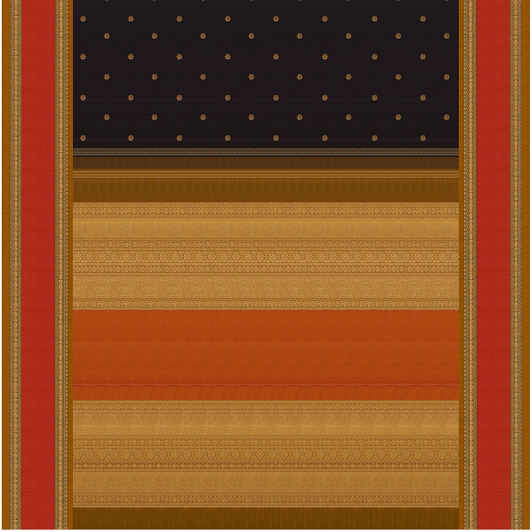Kanakavalli Kanjivaram Silk Sari 22-040-HS001-15026 - Full View