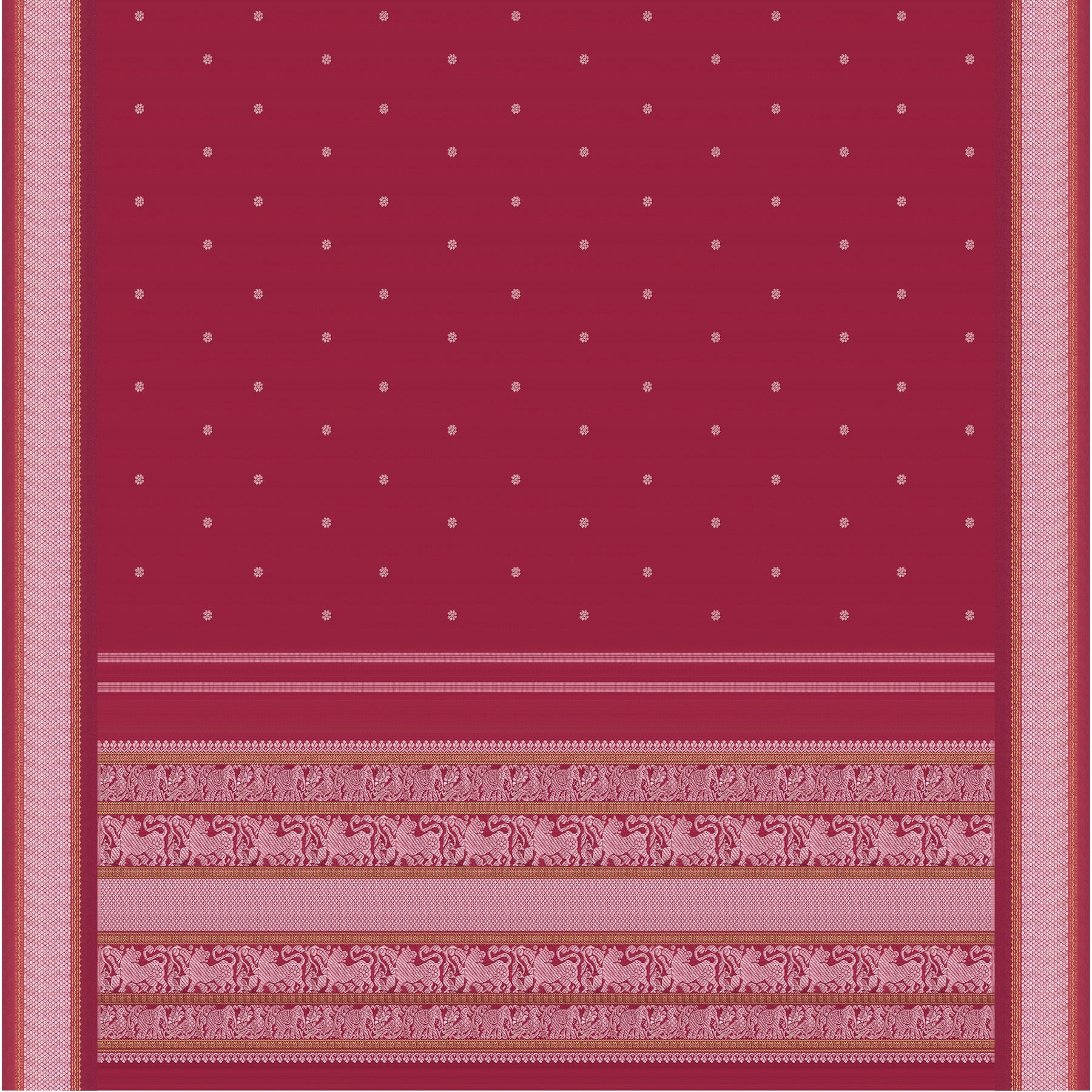 Kanakavalli Kanjivaram Silk Sari 22-041-HS001-00455 - Full View