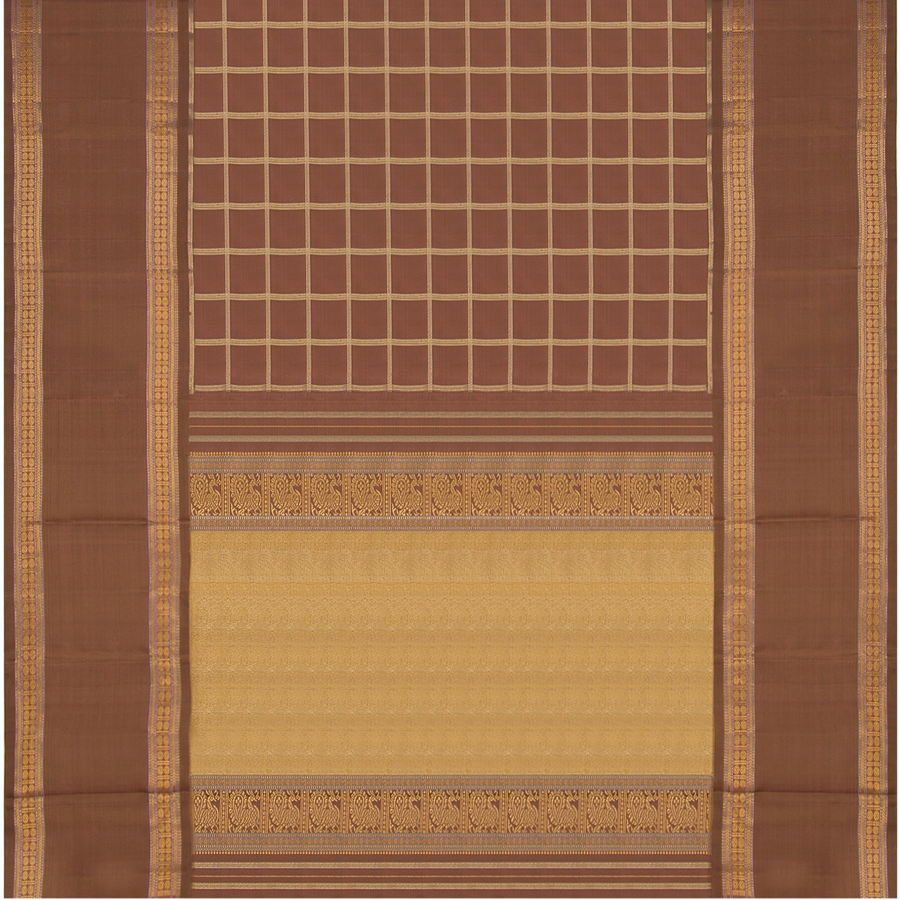 Kanakavalli Kanjivaram Silk Sari 22-041-HS001-14993 - Full View