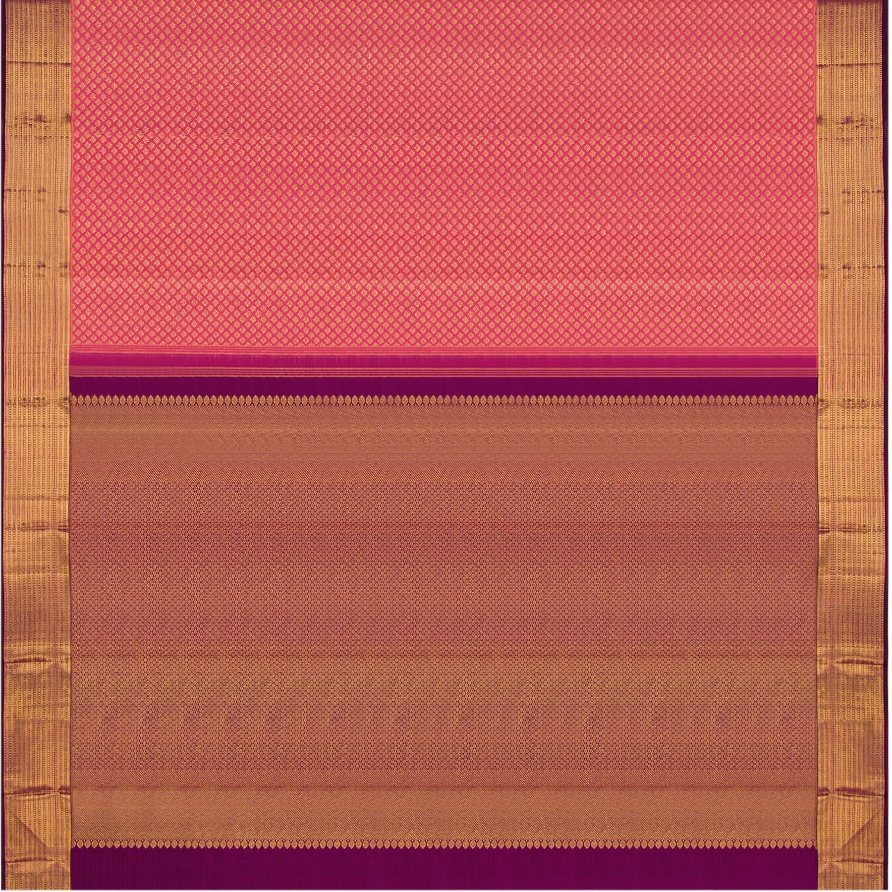 Kanakavalli Kanjivaram Silk Sari 22-060-HS001-00150 - Full View