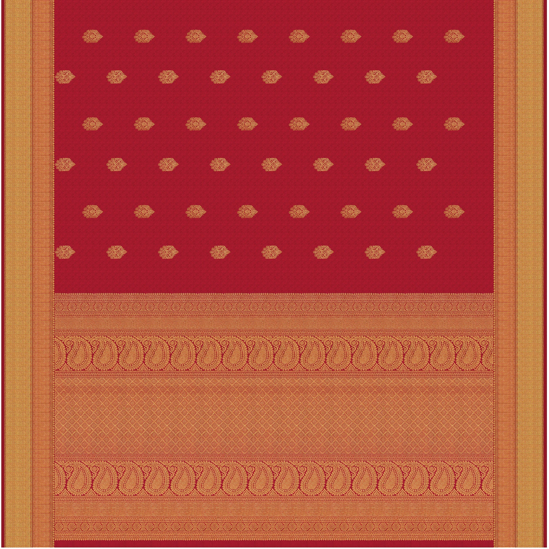 Kanakavalli Kanjivaram Silk Sari 22-090-HS001-03307 - Full View