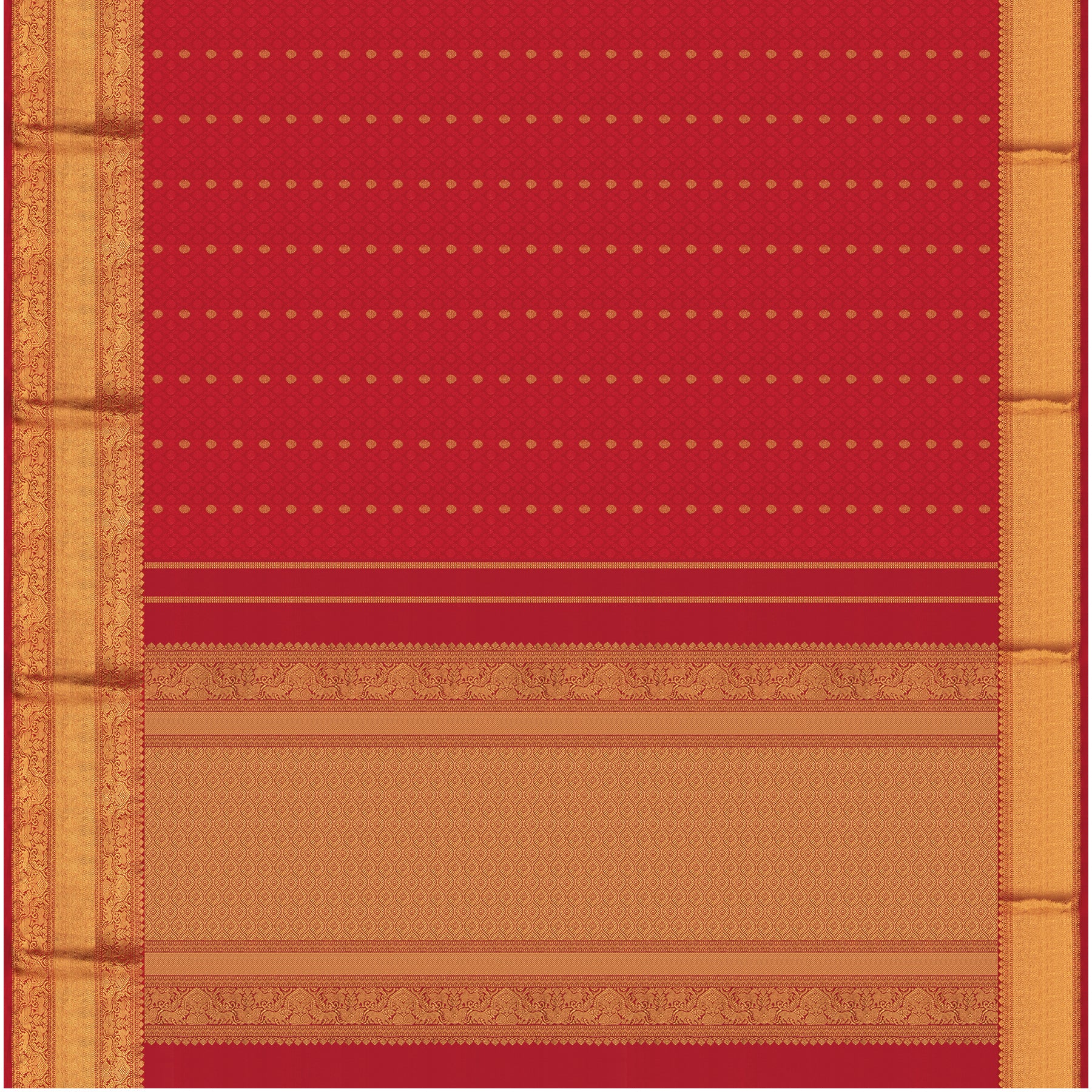 Kanakavalli Kanjivaram Silk Sari 22-100-HS001-00662 - Full View
