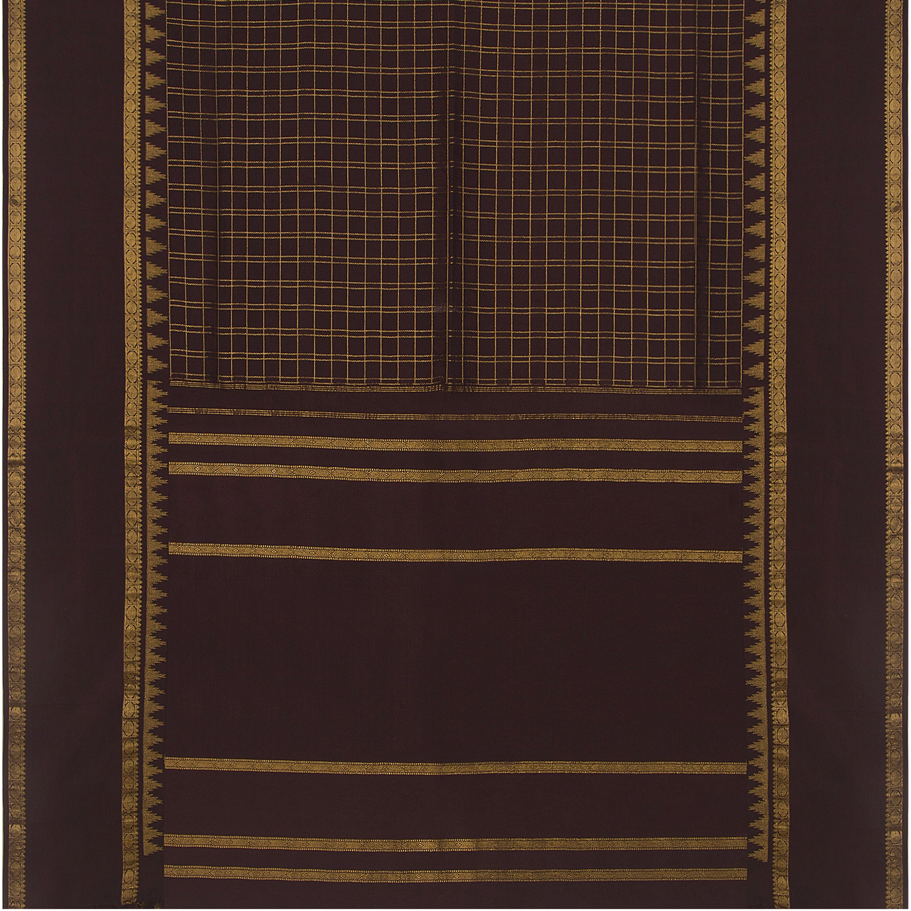 Kanakavalli Kanjivaram Silk Sari 22-100-HS001-00672 - Full View