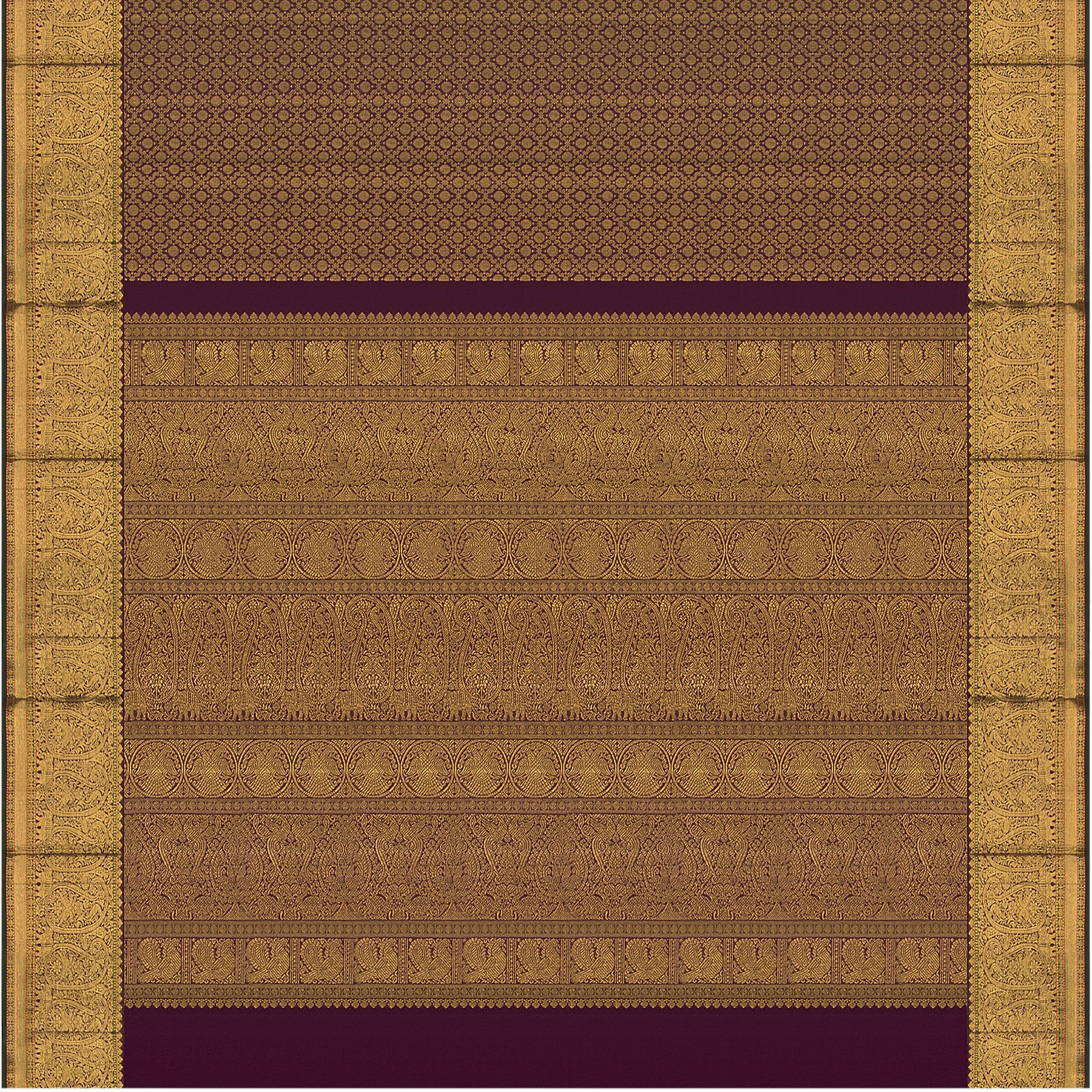 Kanakavalli Kanjivaram Silk Sari 22-100-HS001-04703 - Full View