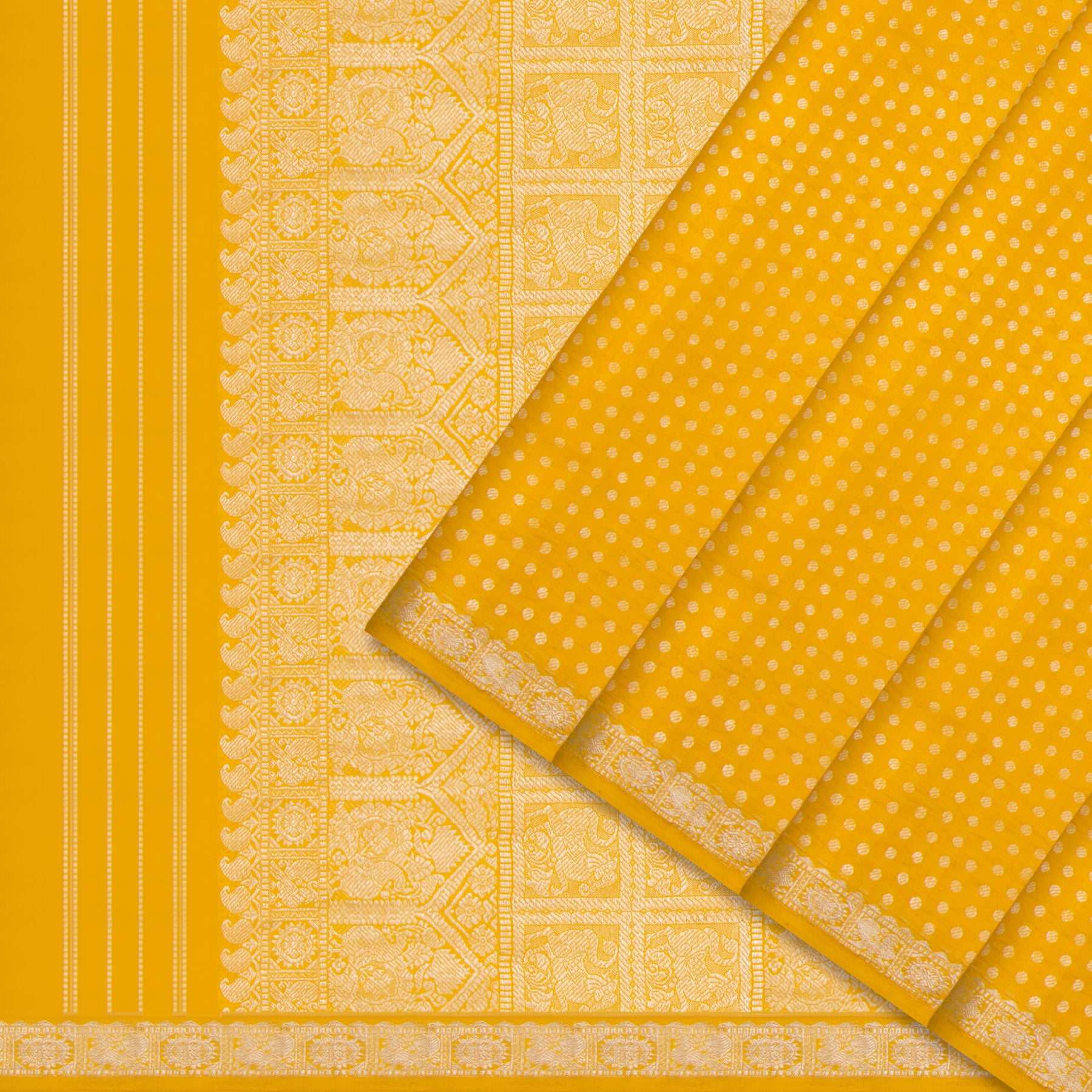 Kanakavalli Kanjivaram Silk Sari 22-100-HS001-06823 - Cover View