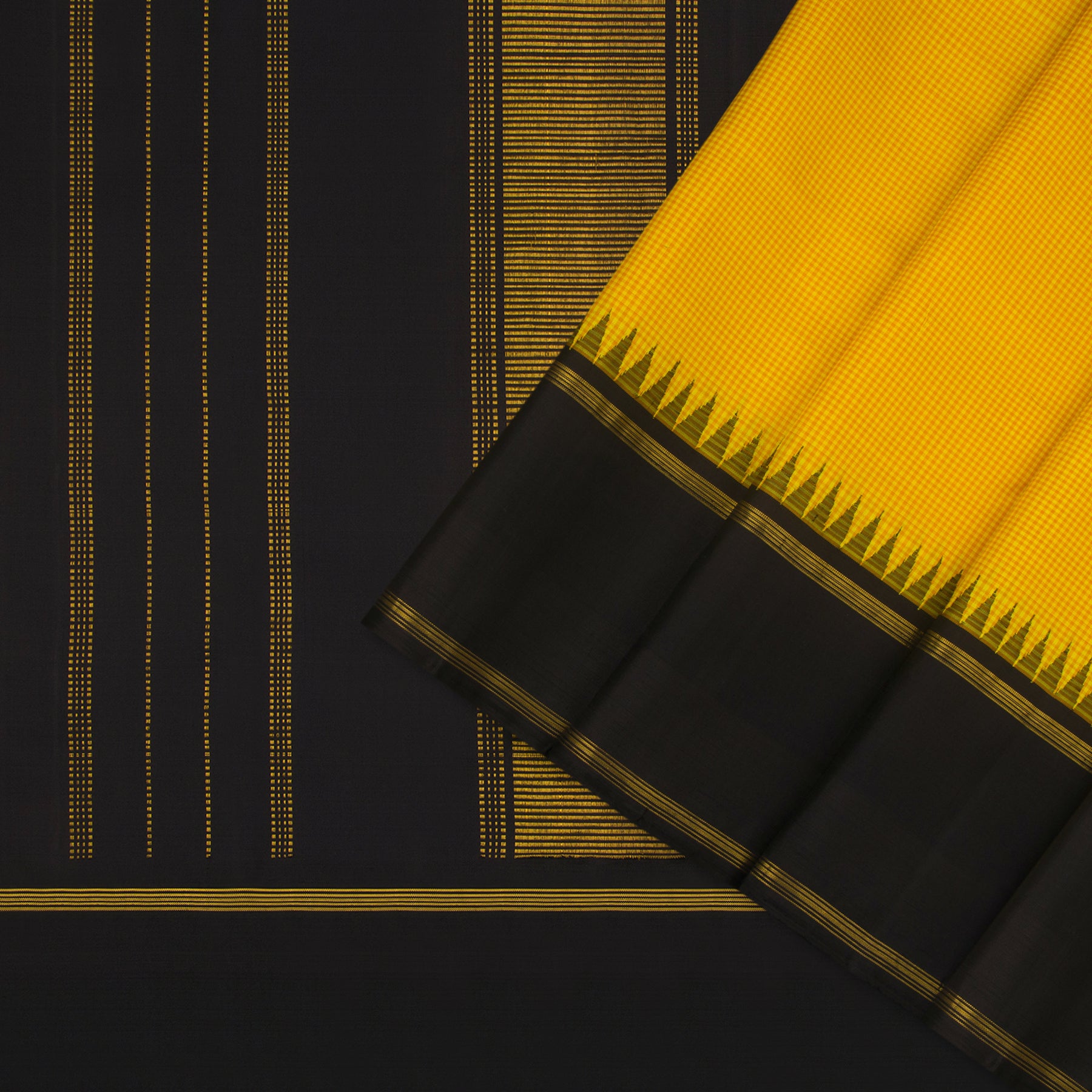 Kanakavalli Kanjivaram Silk Sari 22-100-HS001-11712 - Cover View