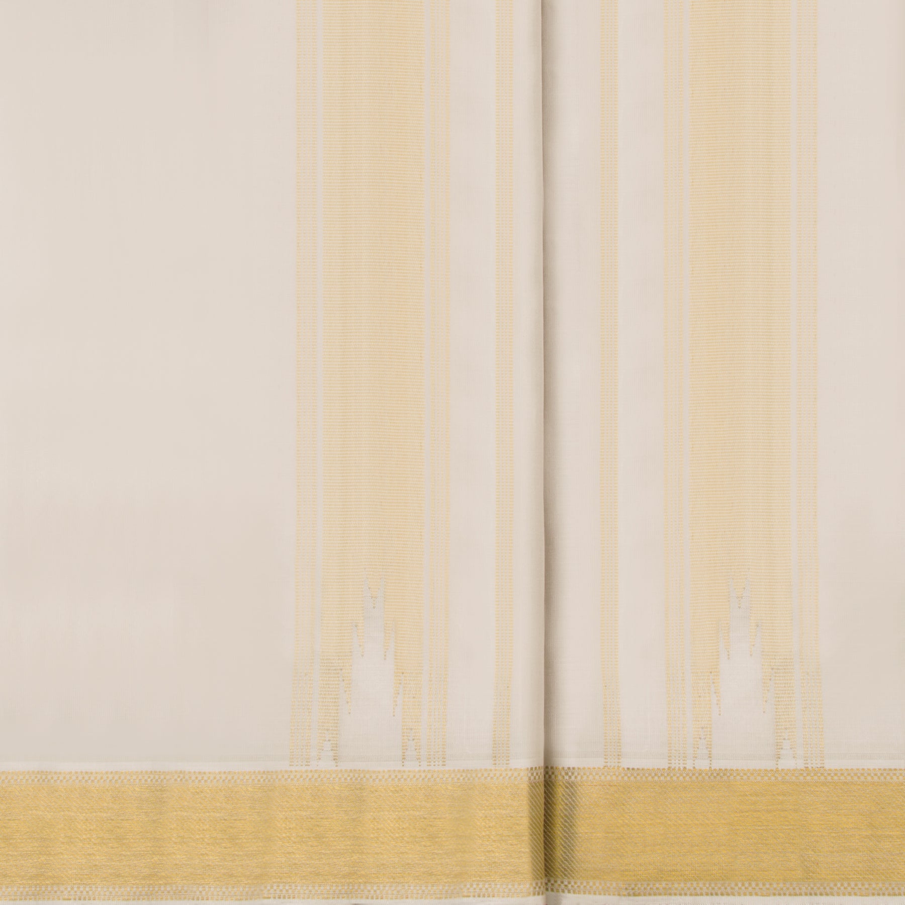 Kanakavalli Kanjivaram Silk Angavastram Set 22-110-HA001-10378 - Angavastram View