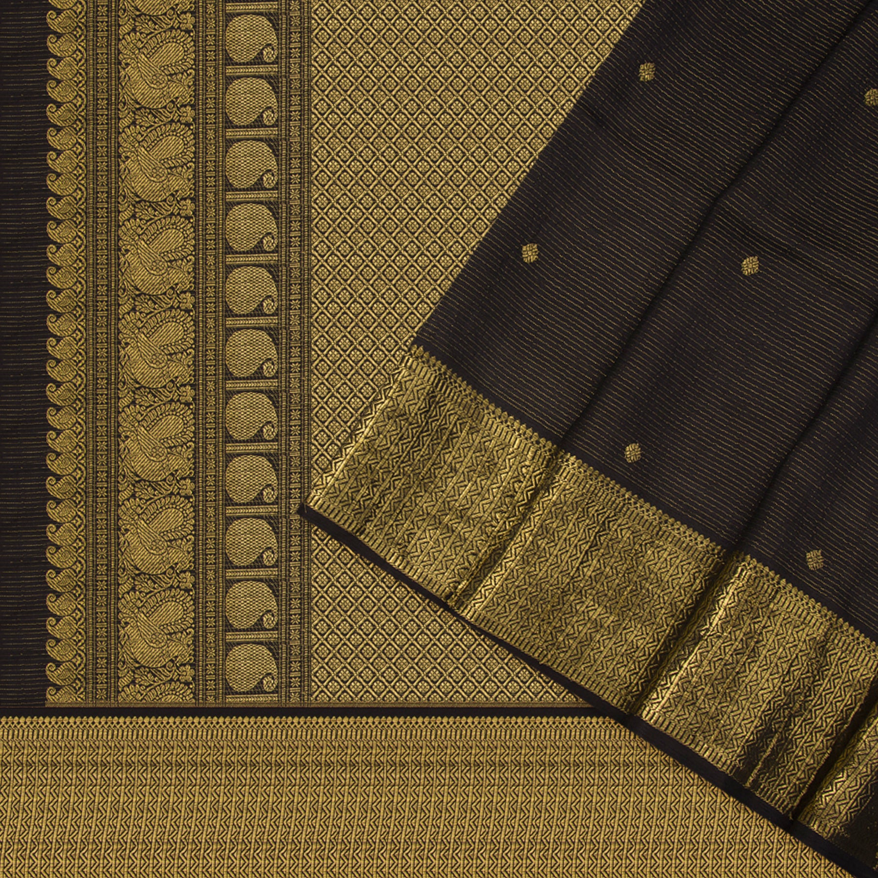Kanakavalli Kanjivaram Silk Sari 22-110-HS001-00431 - Cover View