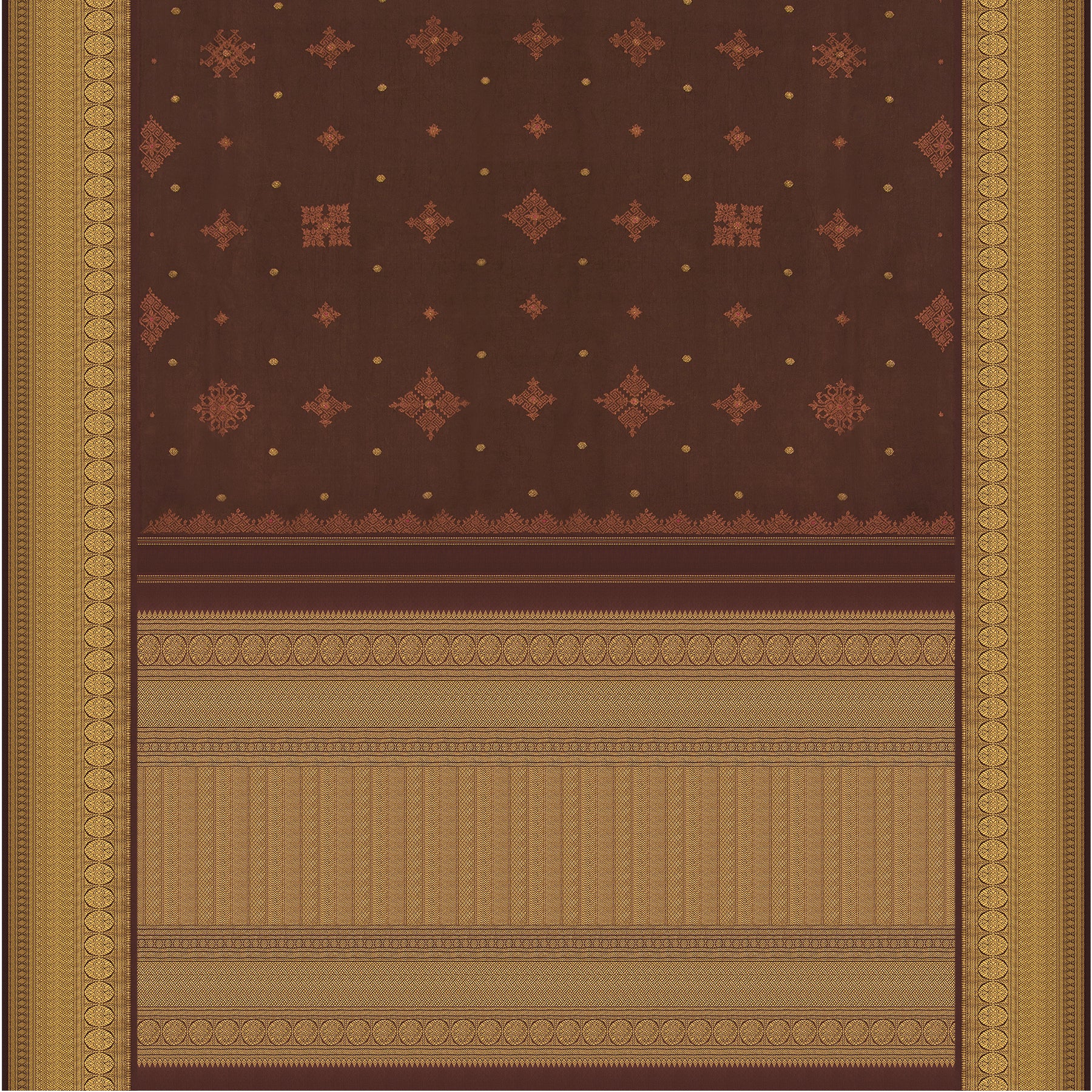 Kanakavalli Kanjivaram Silk Sari 22-110-HS001-00861 - Full View