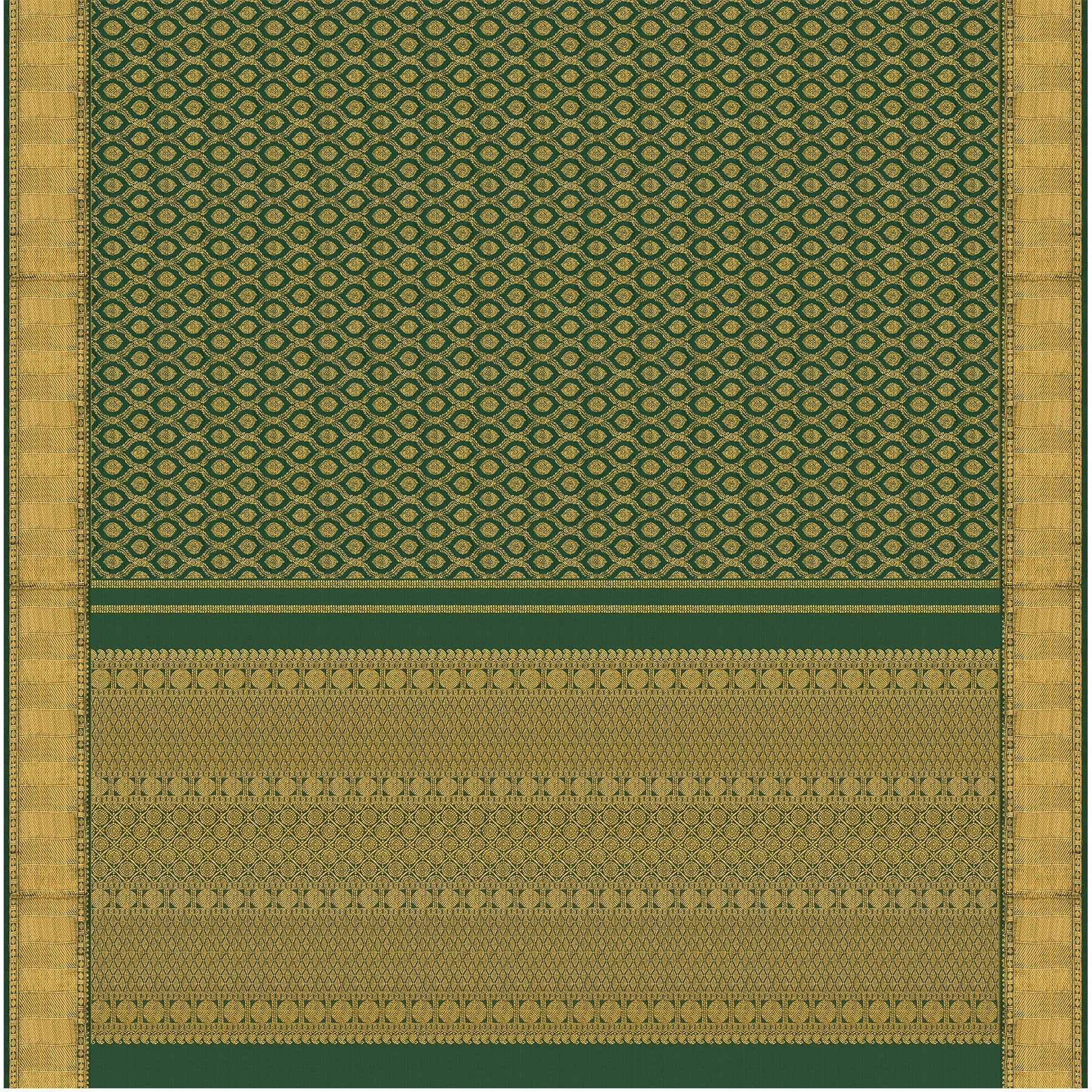 Kanakavalli Kanjivaram Silk Sari 22-110-HS001-00893 - Full View