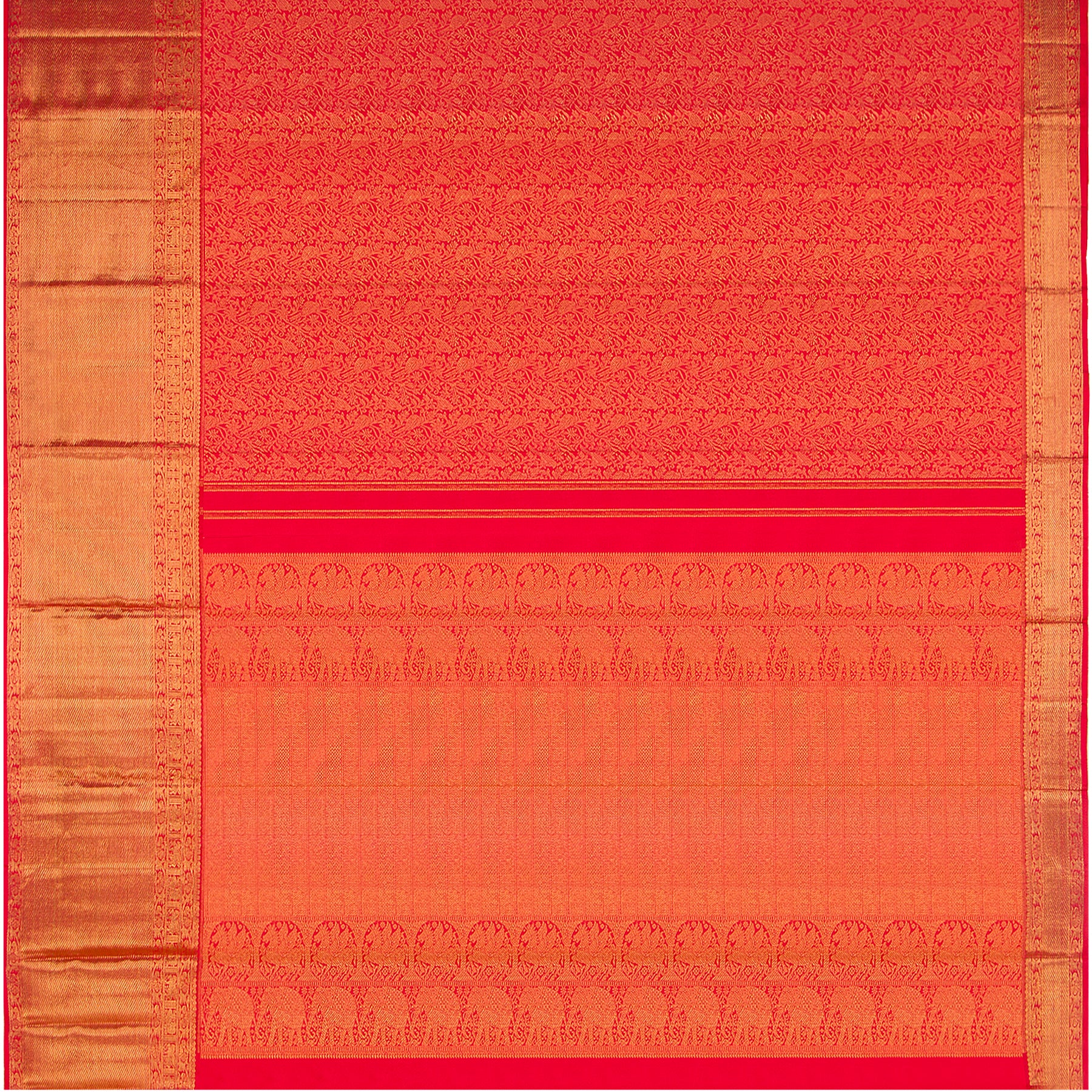 Kanakavalli Kanjivaram Silk Sari 22-110-HS001-00958 - Full View