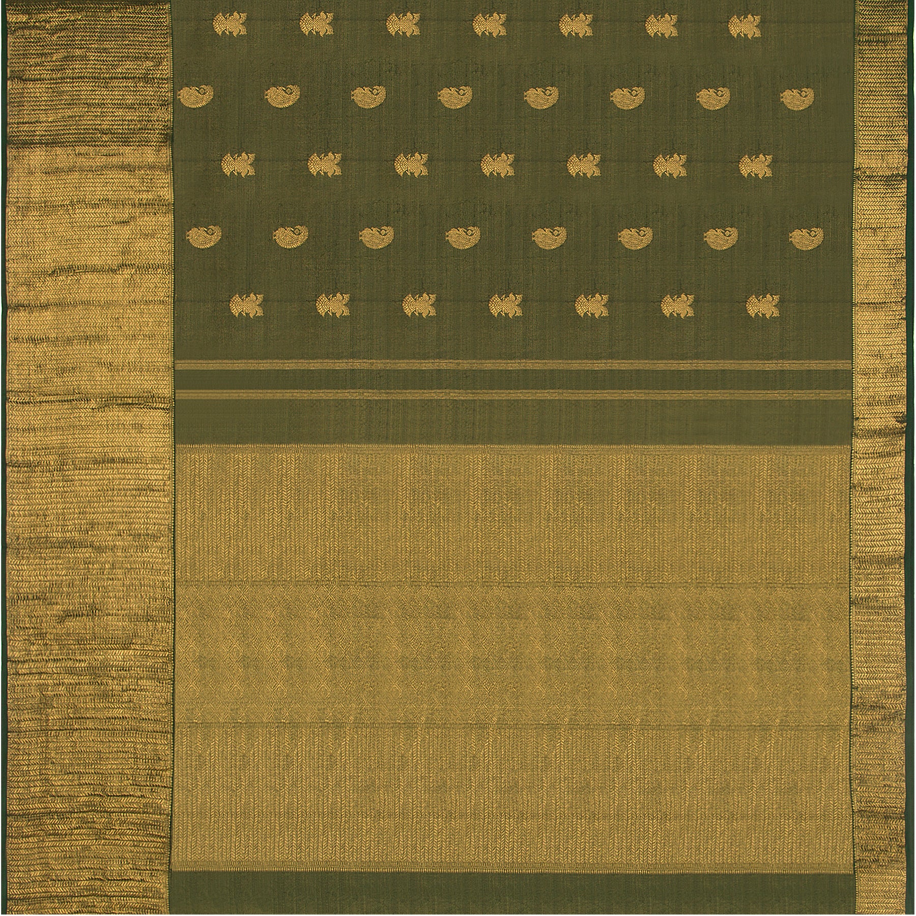 Kanakavalli Kanjivaram Silk Sari 22-110-HS001-01481 - Full View