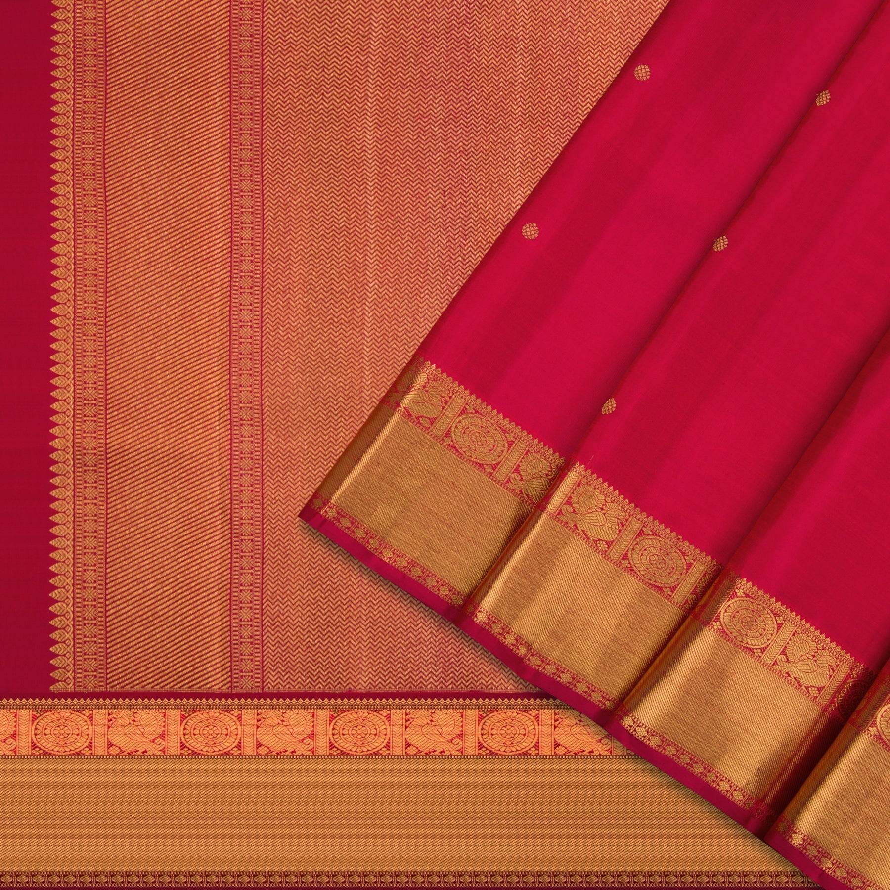 Kanakavalli Kanjivaram Silk Sari 22-110-HS001-02726 - Cover View