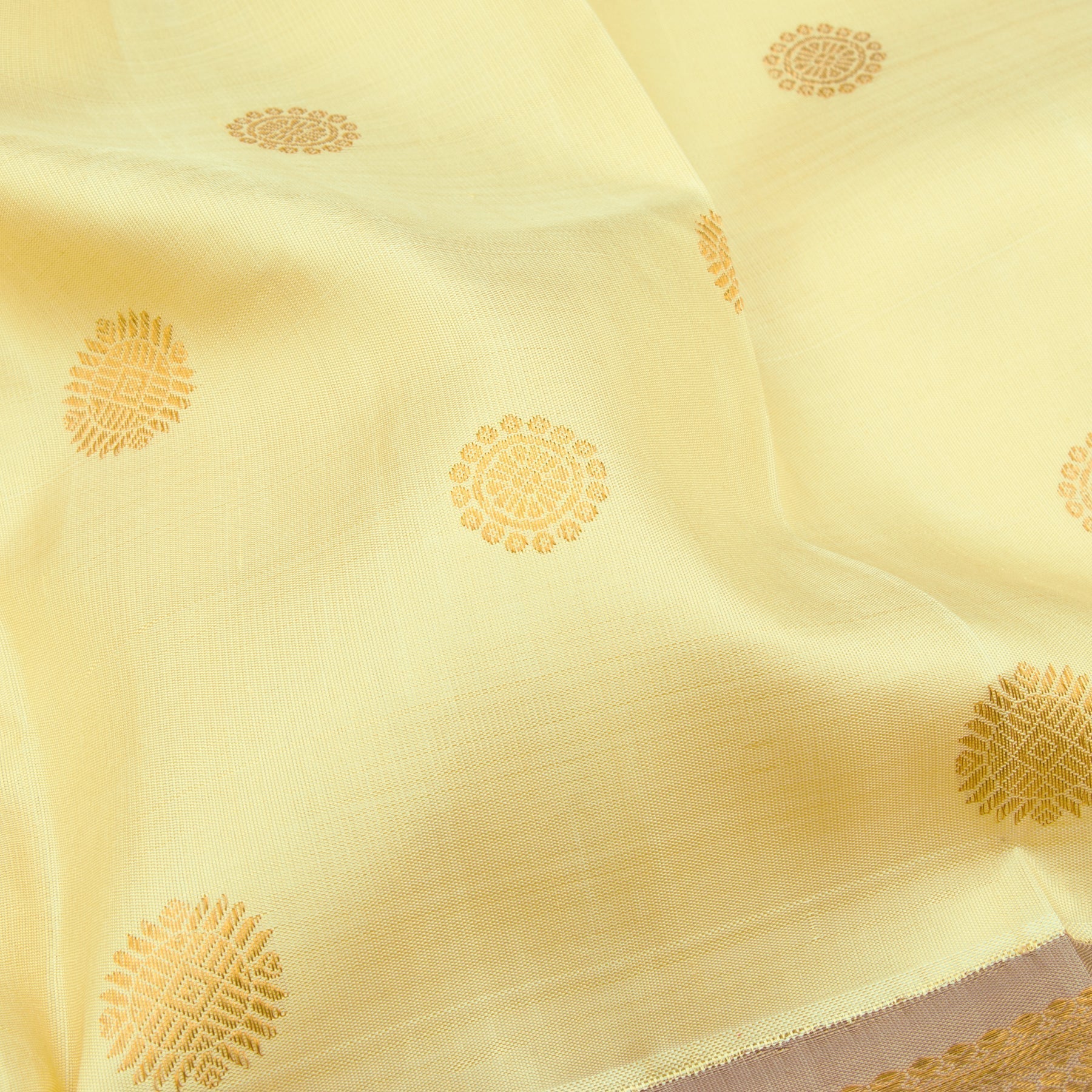 Kanakavalli Kanjivaram Silk Sari 22-110-HS001-03739 - Fabric View