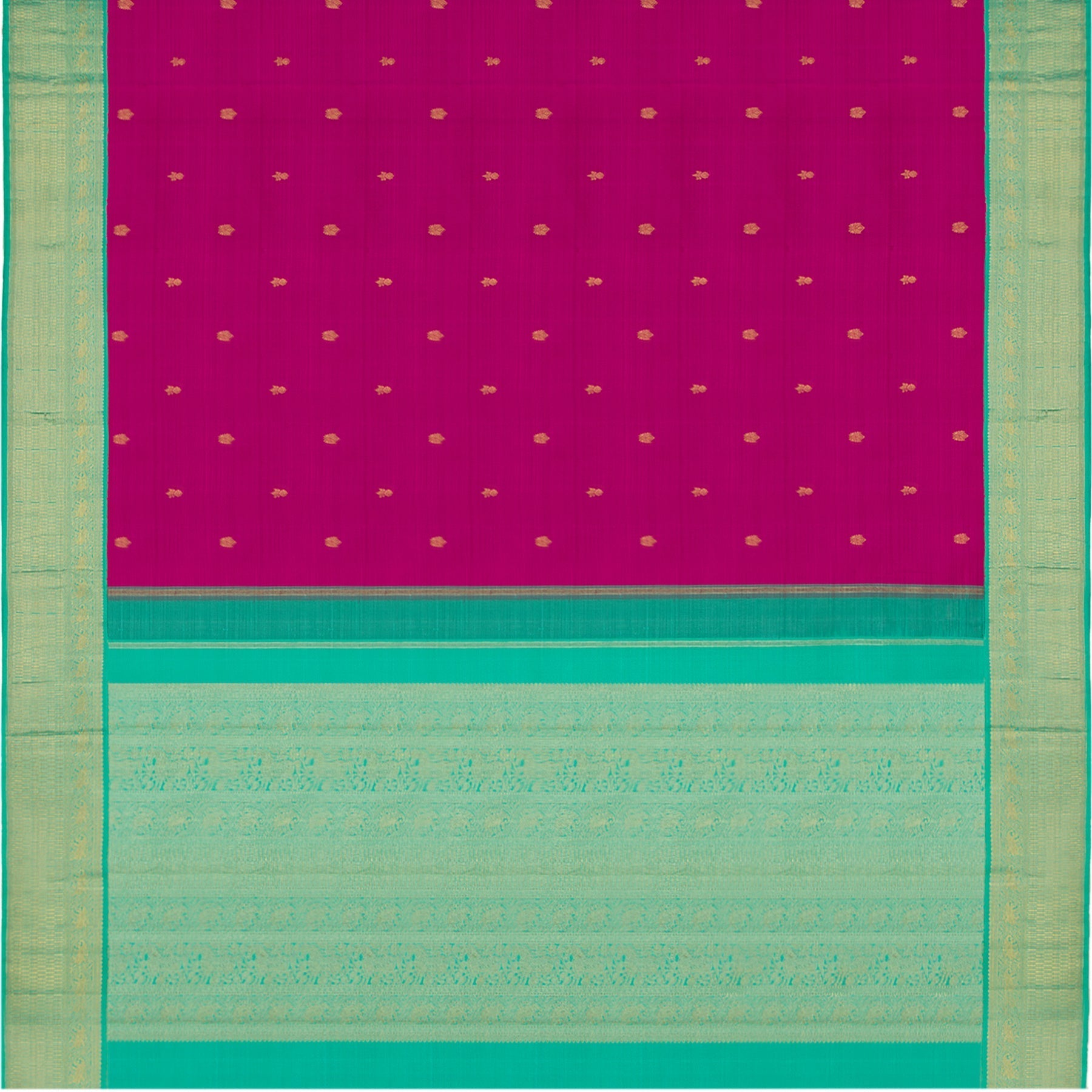 Kanakavalli Kanjivaram Silk Sari 22-110-HS001-03782 - Full View