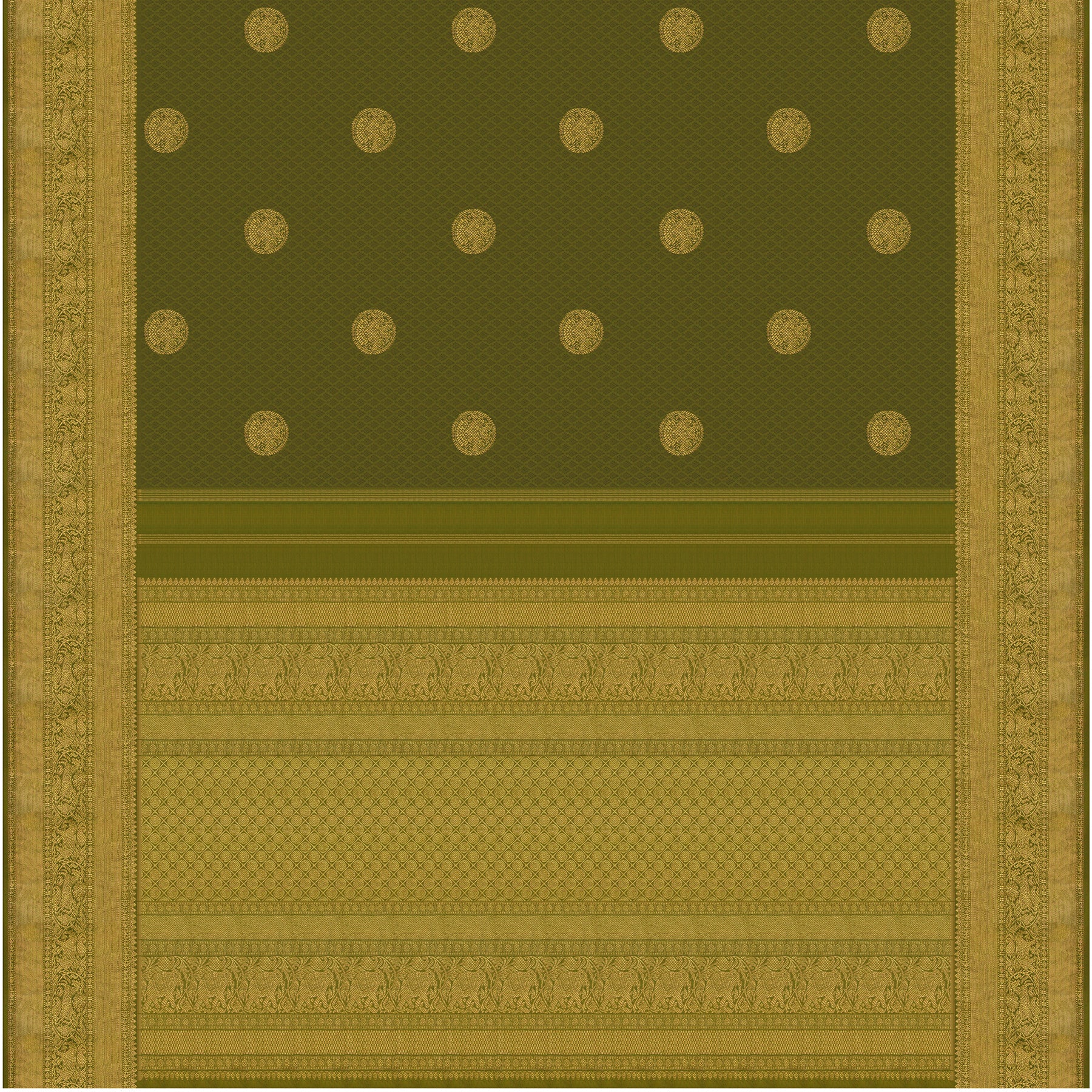 Kanakavalli Kanjivaram Silk Sari 22-110-HS001-04887 - Full View
