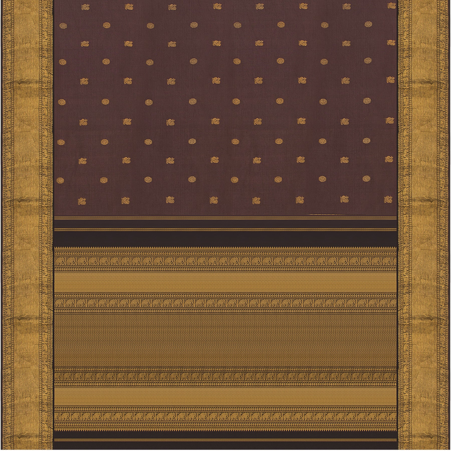 Kanakavalli Kanjivaram Silk Sari 22-110-HS001-04925 - Full View
