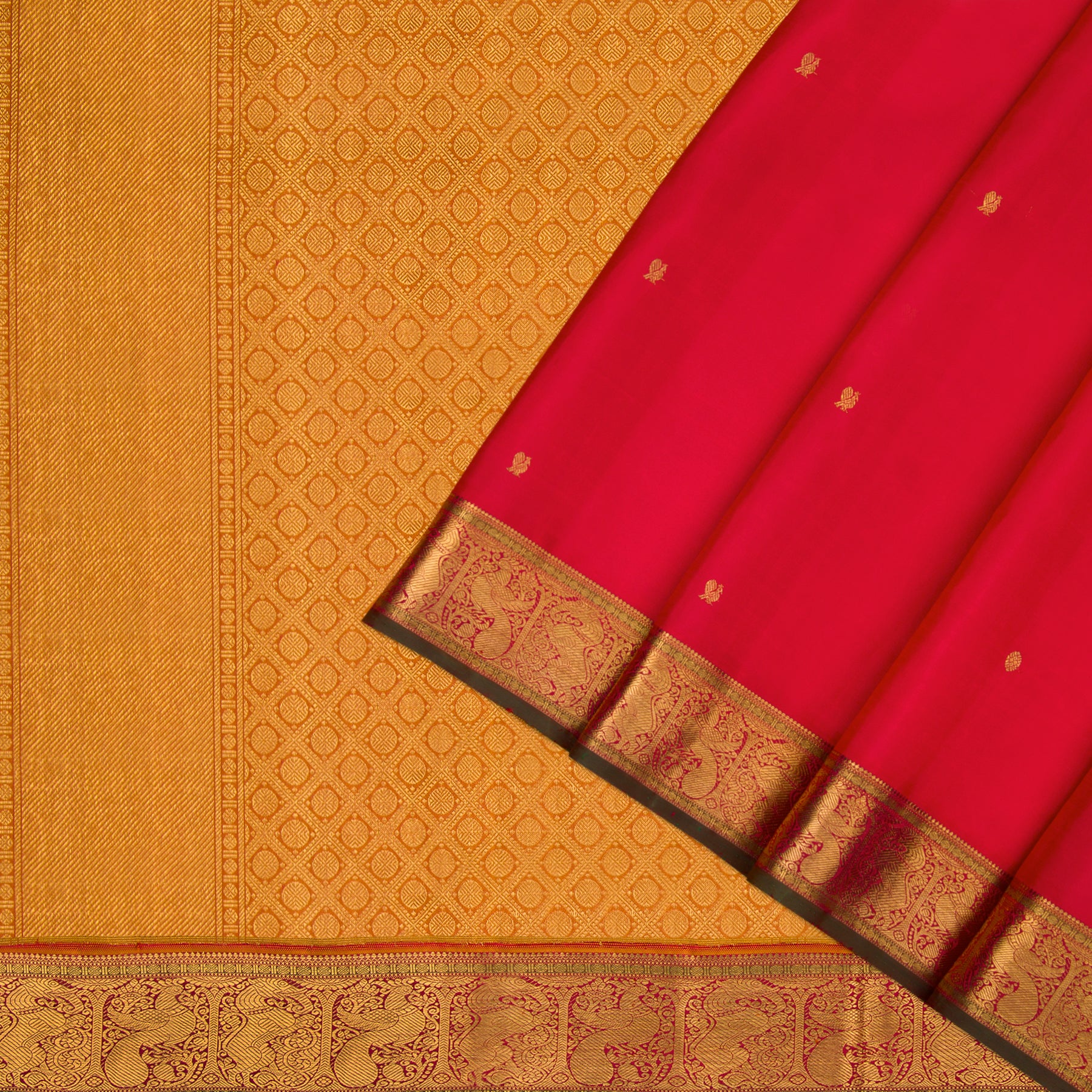 Kanakavalli Kanjivaram Silk Sari 22-110-HS001-06005 - Cover View