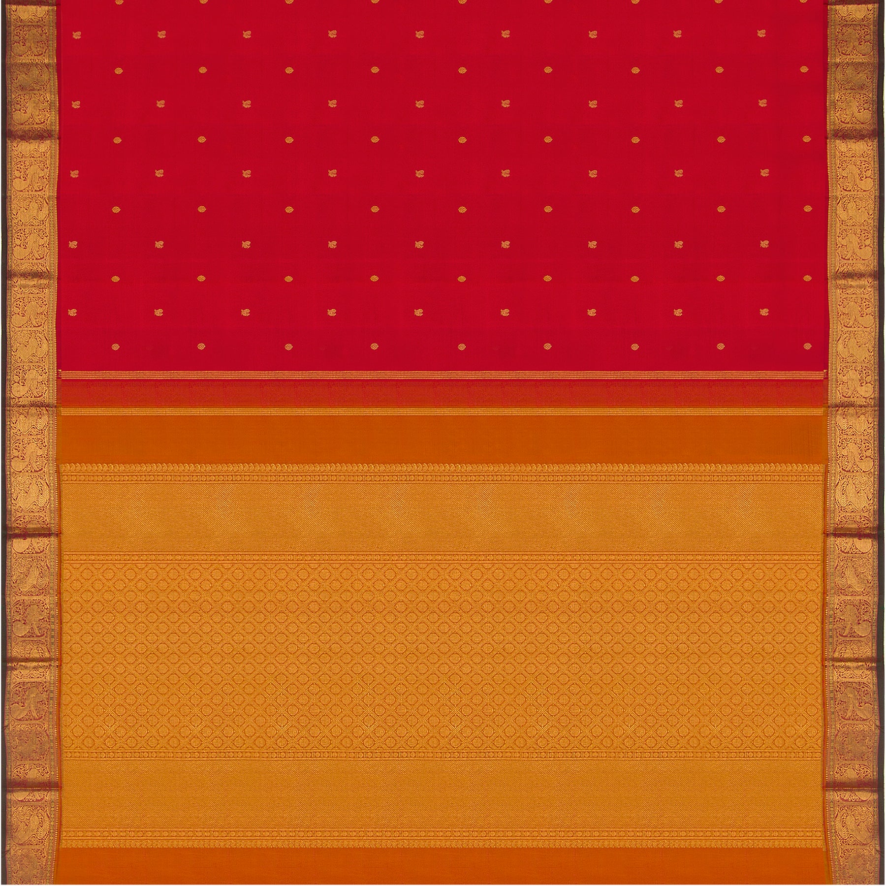 Kanakavalli Kanjivaram Silk Sari 22-110-HS001-06005 - Full View