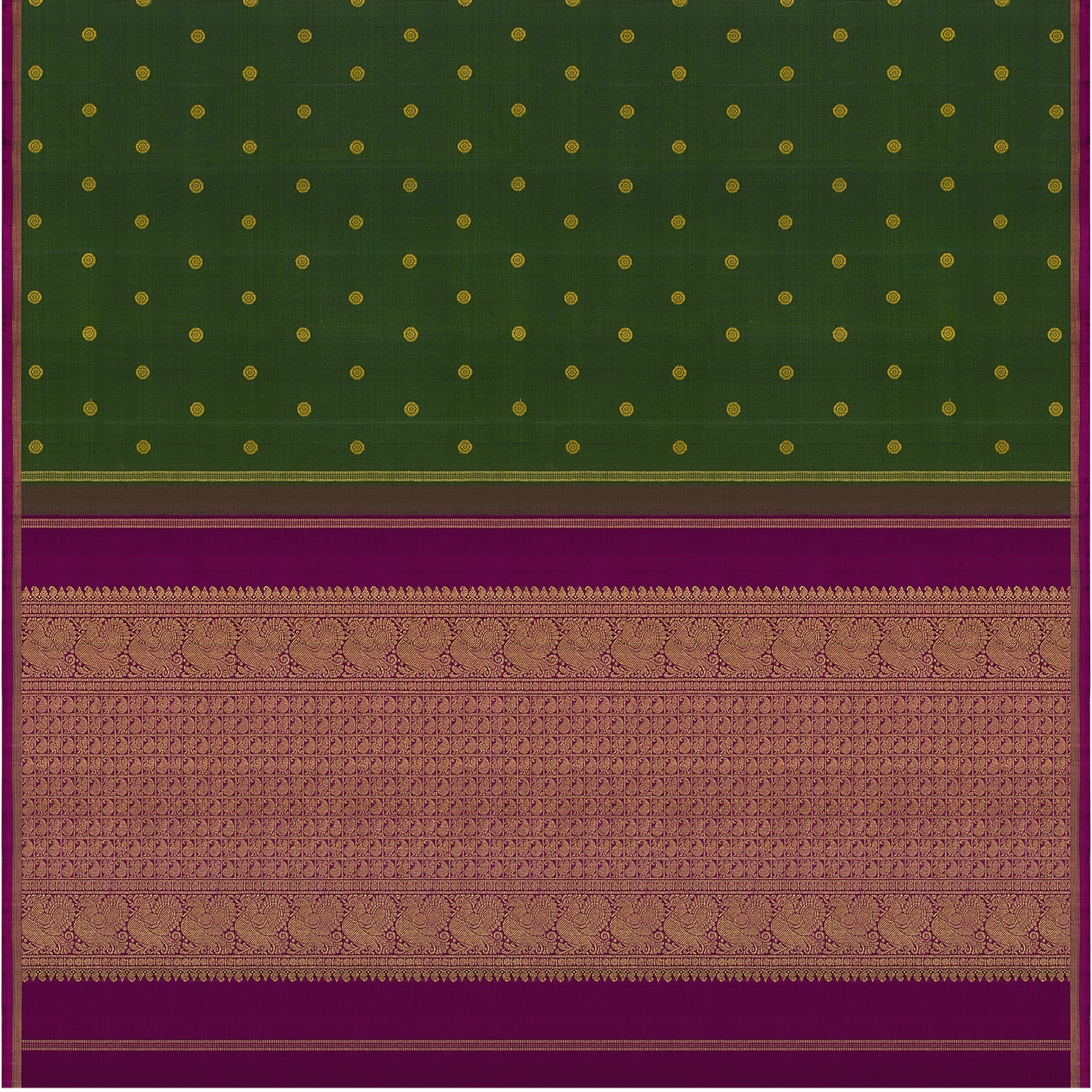 Kanakavalli Kanjivaram Silk Sari 22-110-HS001-07559 - Full View
