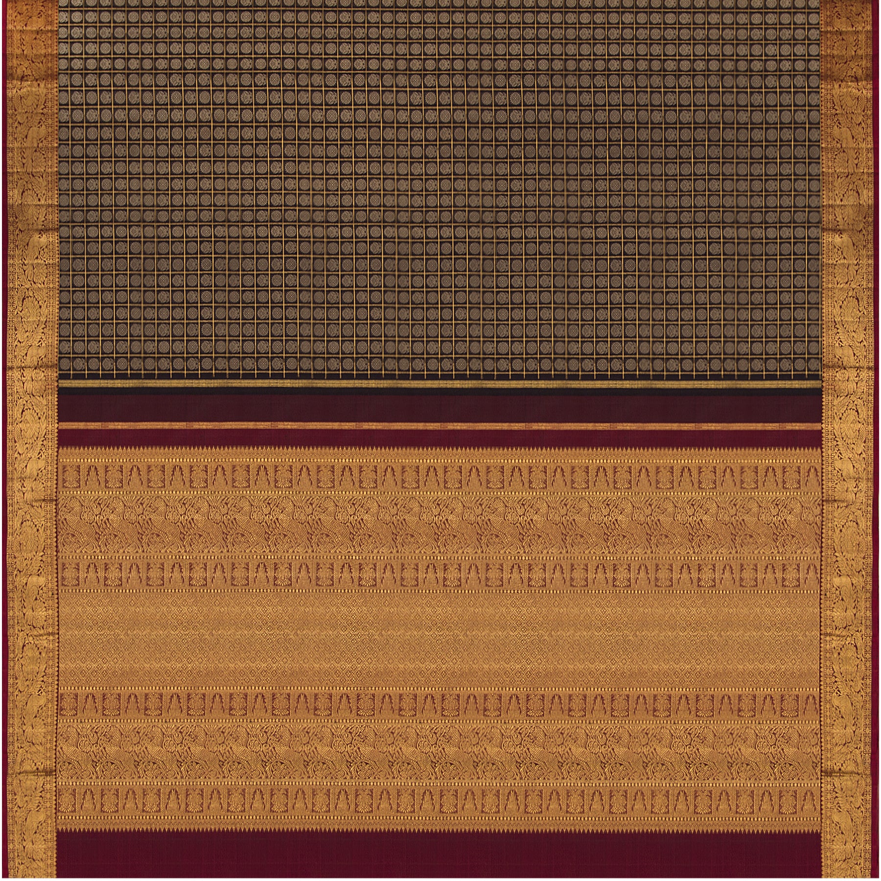 Kanakavalli Kanjivaram Silk Sari 22-110-HS001-12576 - Full View