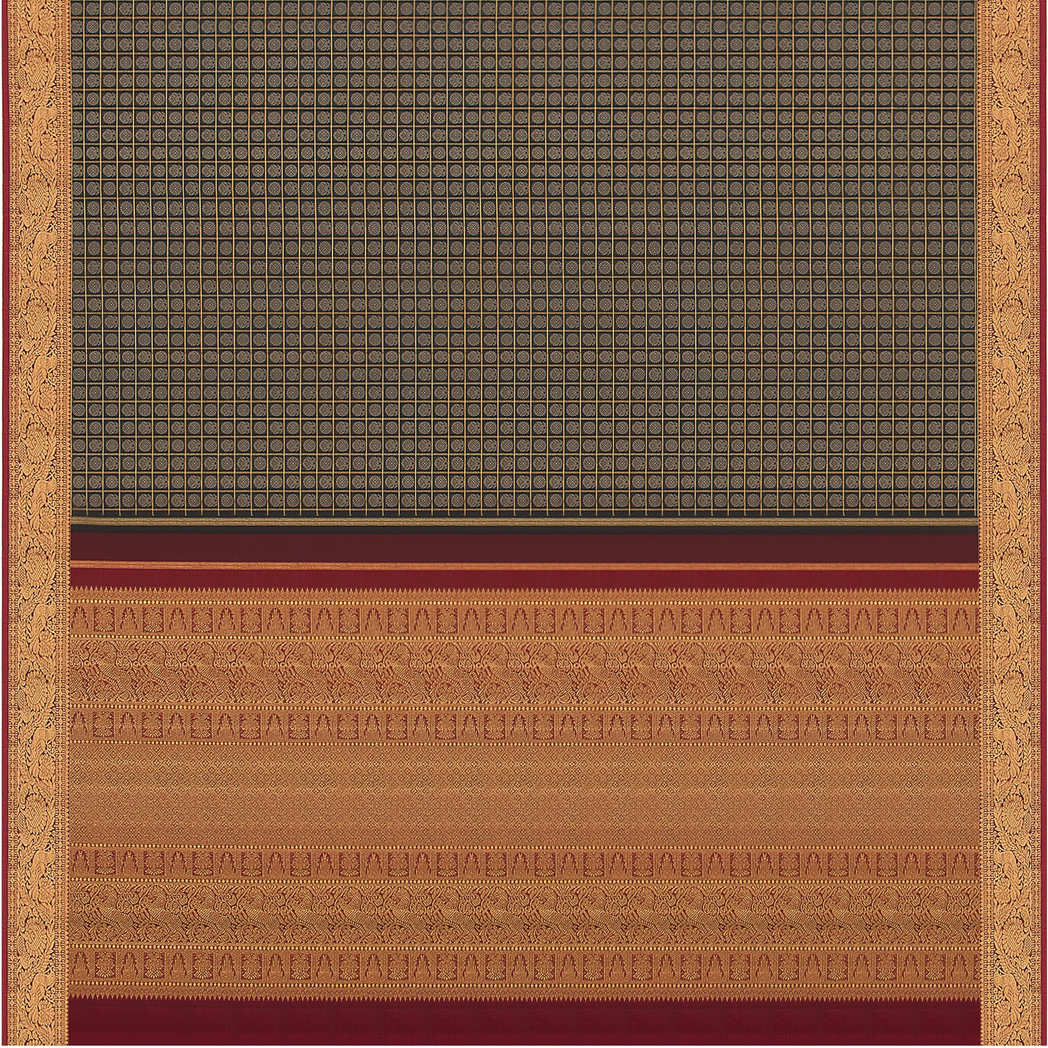 Kanakavalli Kanjivaram Silk Sari 22-110-HS001-12576 - Full View