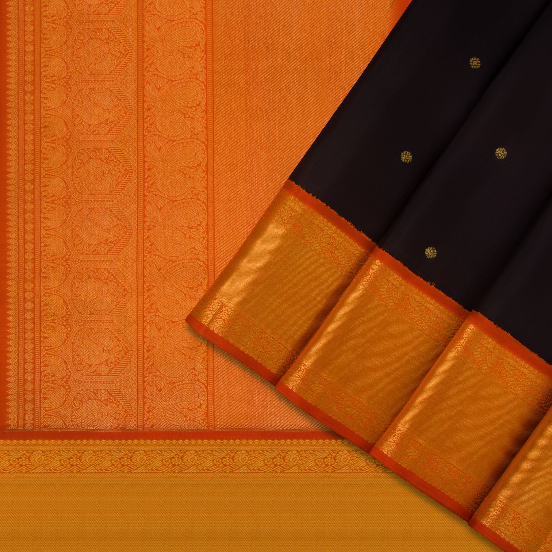 Kanakavalli Kanjivaram Silk Sari 22-110-HS001-13599 - Cover View