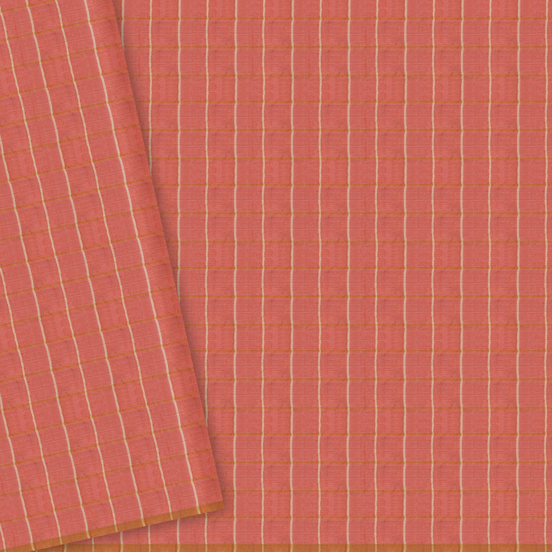Kanakavalli Kattam - Vari Raw Silk Blouse Length 22-140-HB002-14236 - Cover View