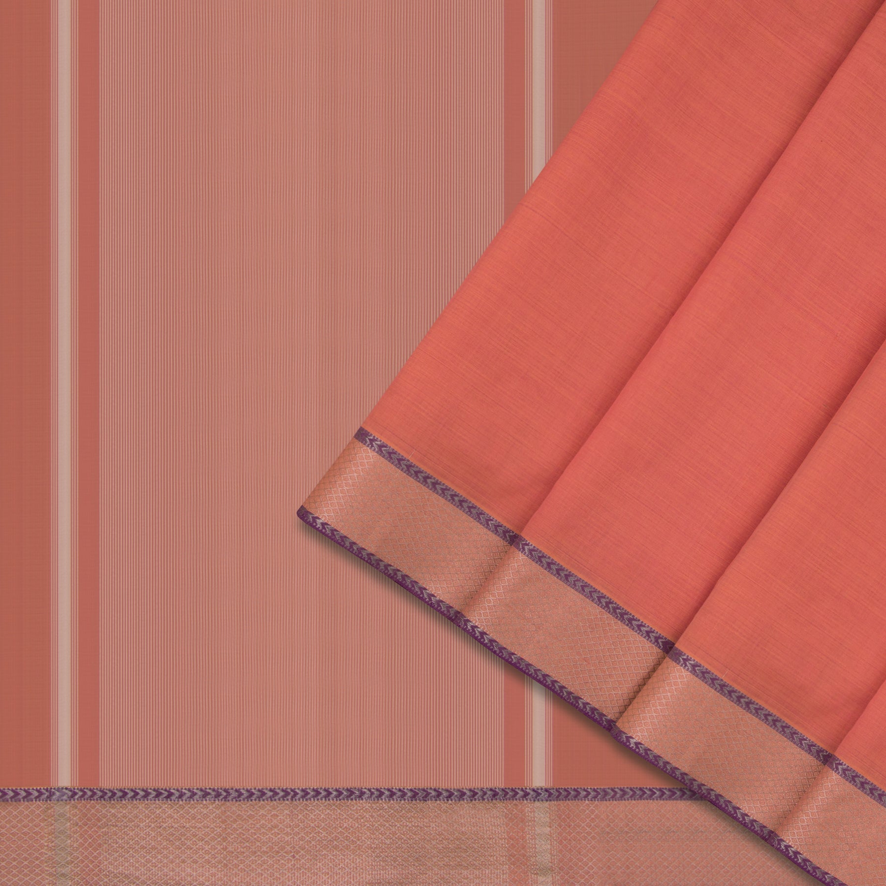 Kanakavalli Mangalgiri Cotton Sari 22-261-HS003-02881 - Cover View