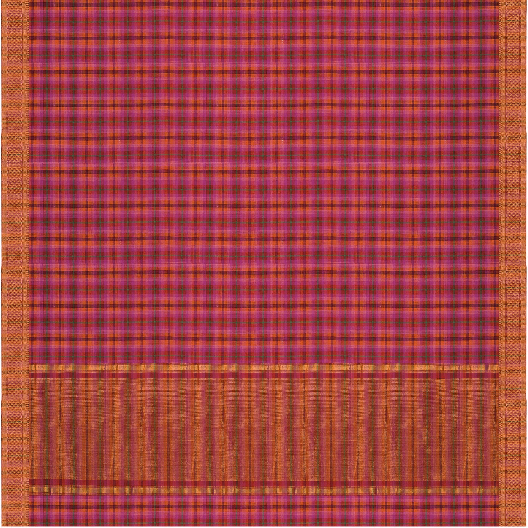 Kanakavalli Mangalgiri Cotton Sari 22-261-HS003-04410 - Full View