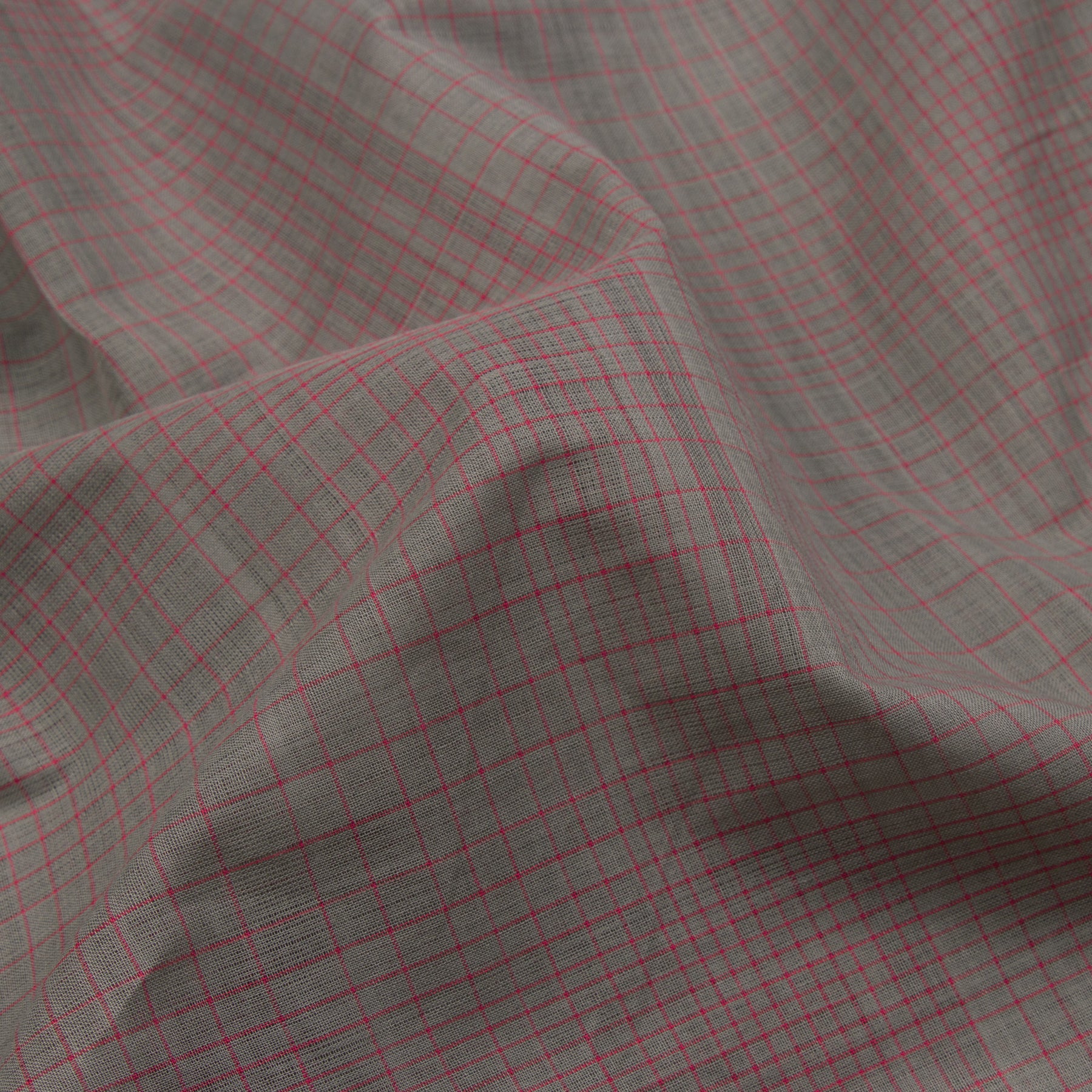 Kanakavalli Mangalgiri Cotton Sari 22-261-HS003-12743 - Fabric View