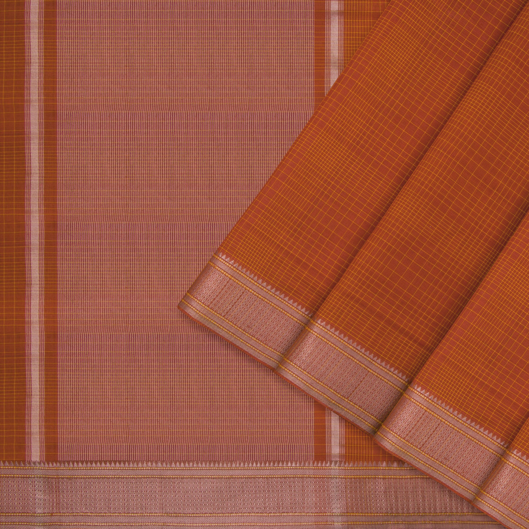 Kanakavalli Mangalgiri Cotton Sari 22-261-HS003-12755 - Cover View