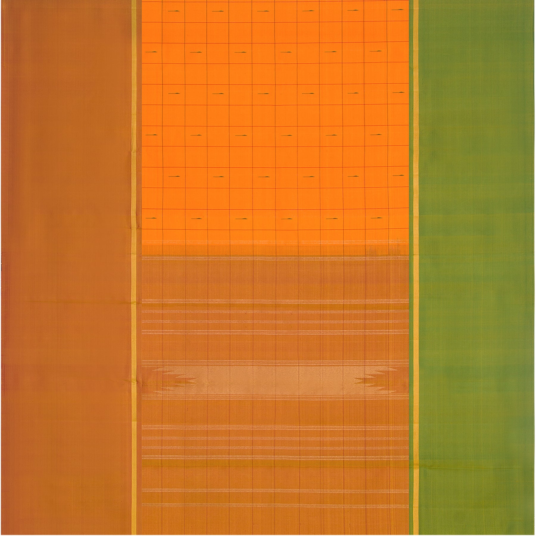 Kanakavalli Kanjivaram Silk Sari 22-560-HS001-04245 - Full View