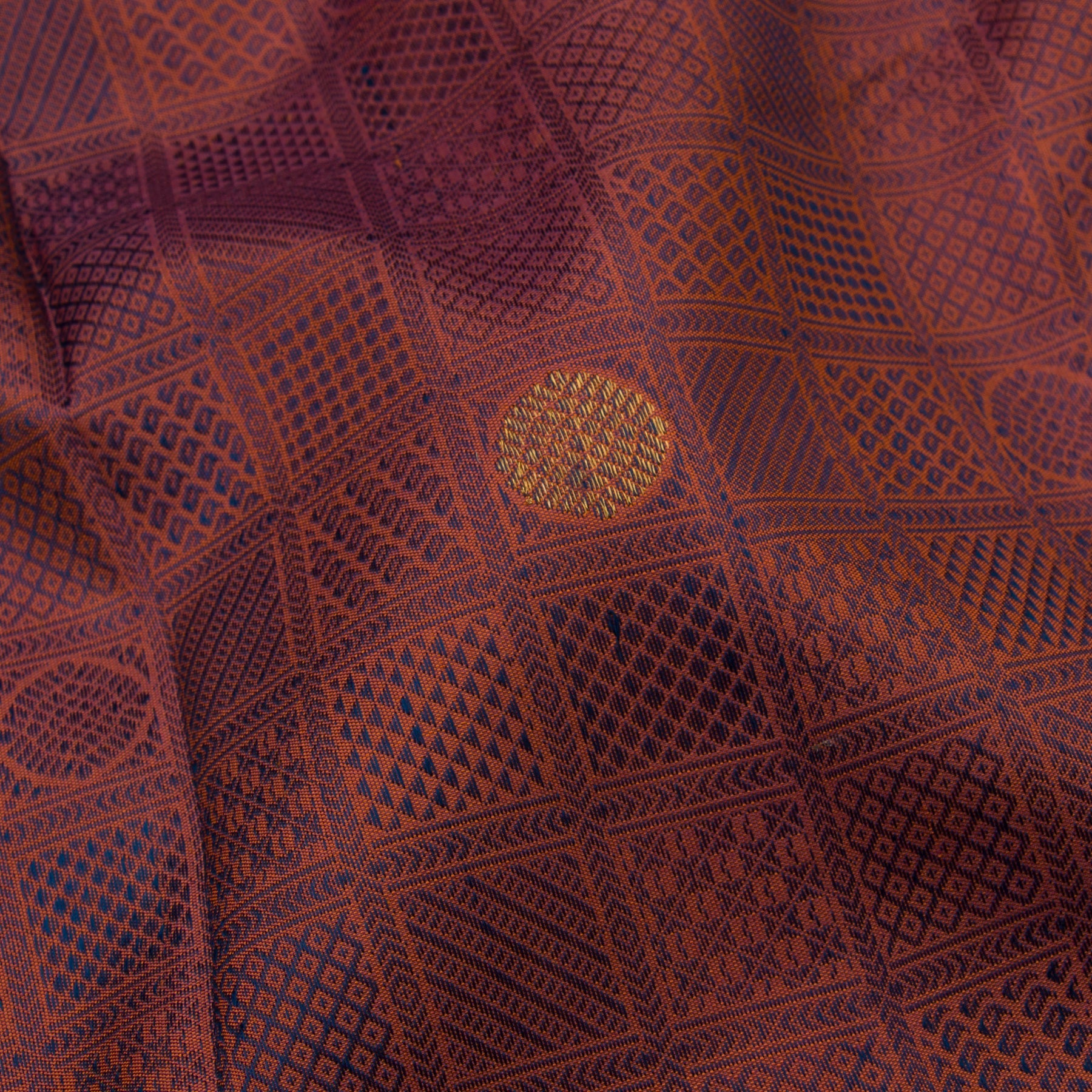 Kanakavalli Kanjivaram Silk Sari 22-560-HS001-13532 - Fabric View