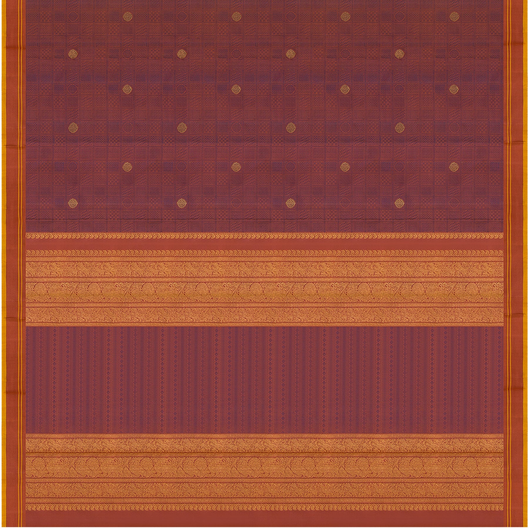 Kanakavalli Kanjivaram Silk Sari 22-560-HS001-13532 - Full View