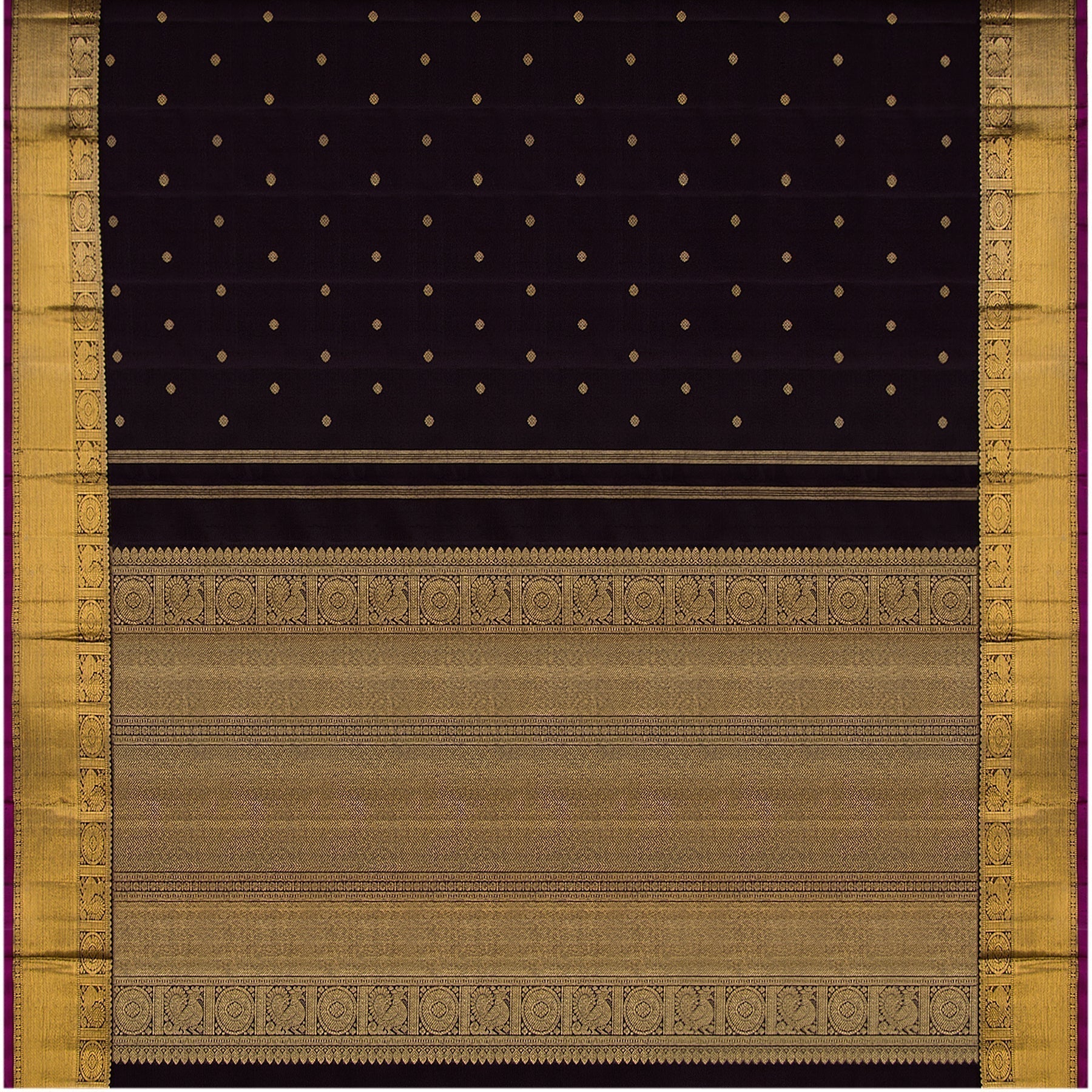 Kanakavalli Kanjivaram Silk Sari 22-595-HS001-02455 - Full View