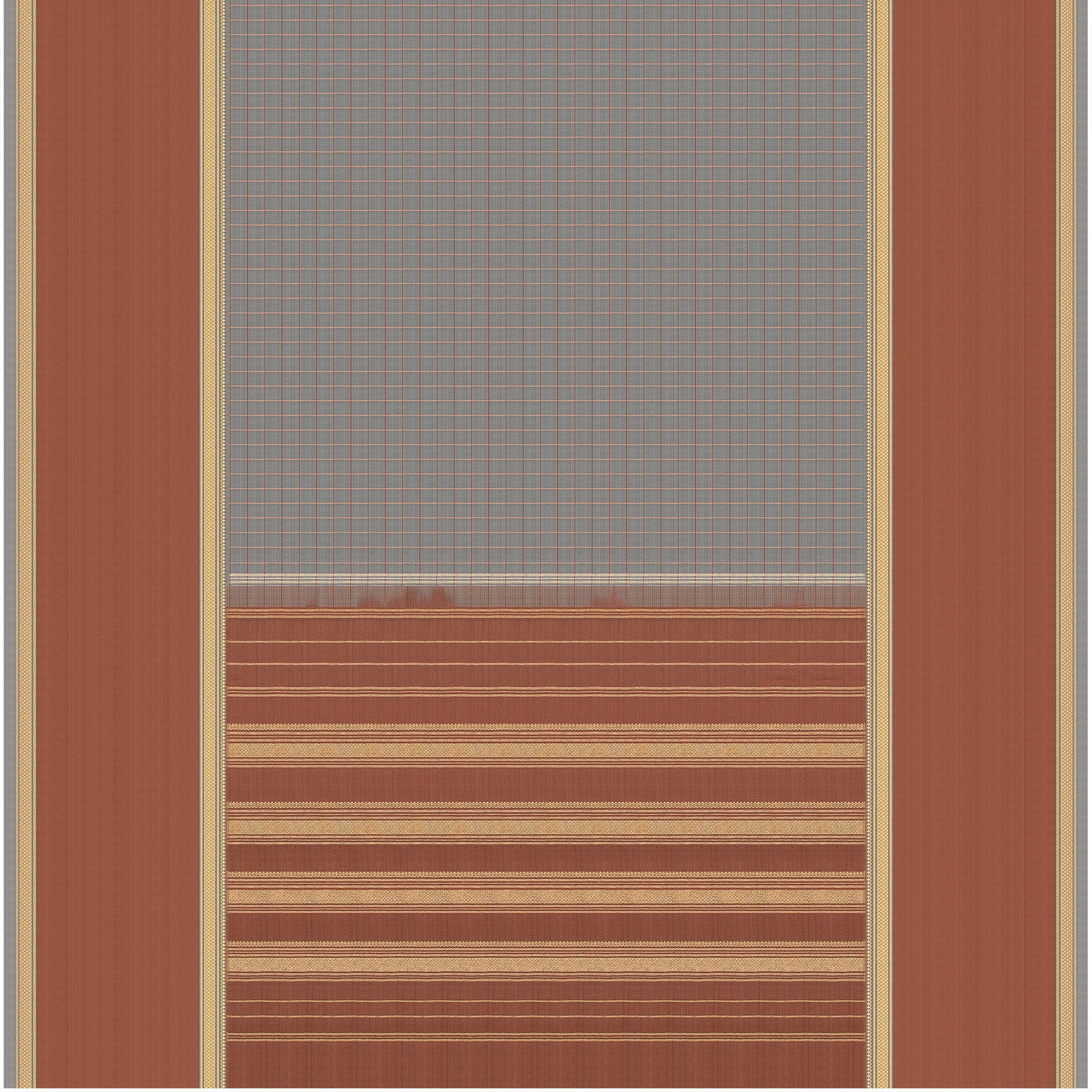 Kanakavalli Kanjivaram Silk Sari 22-595-HS001-09647 - Full View