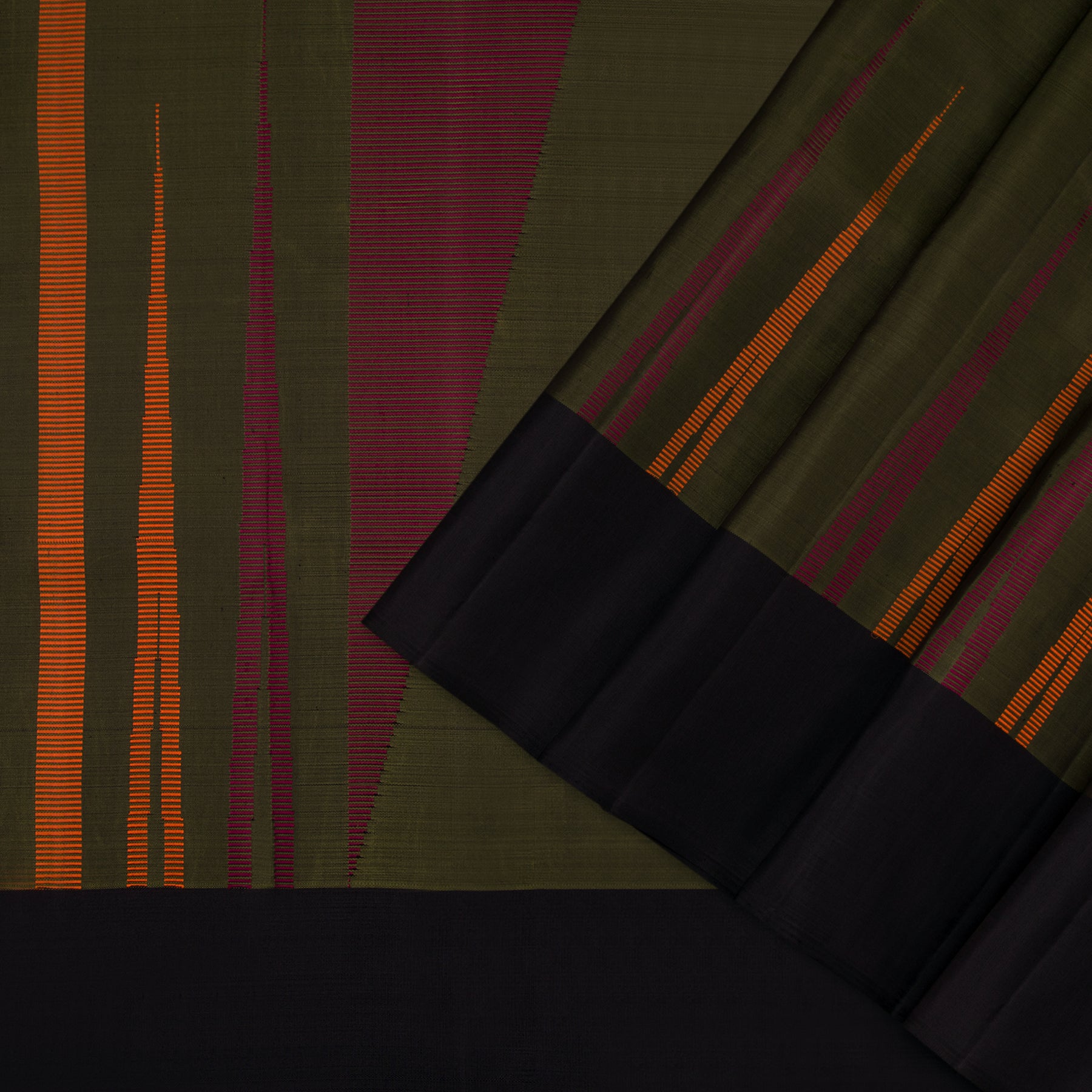 Kanakavalli Kanjivaram Silk Sari 22-595-HS001-12387 - Cover View