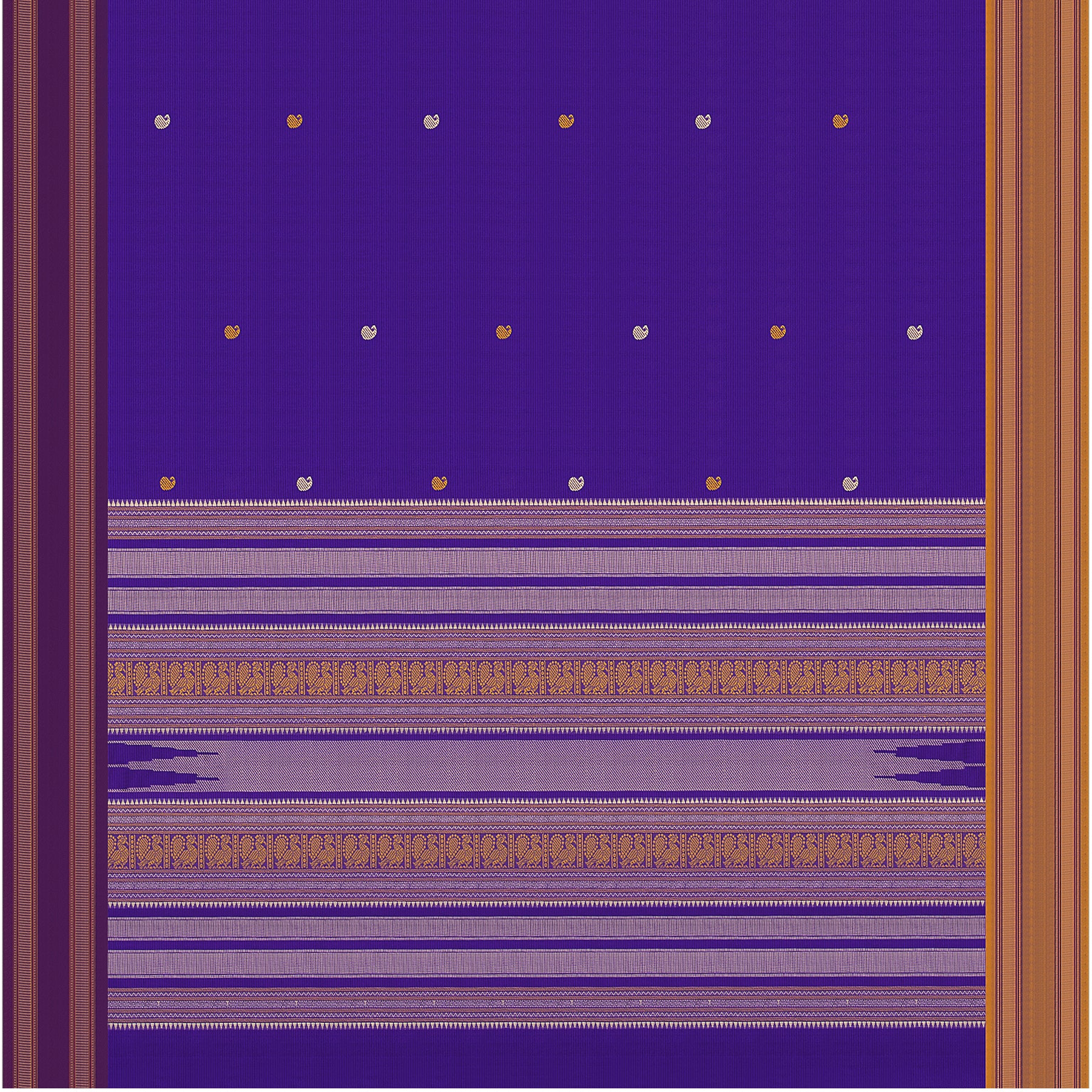 Kanakavalli Silk/Cotton Sari 22-598-HS005-00757 - Full View