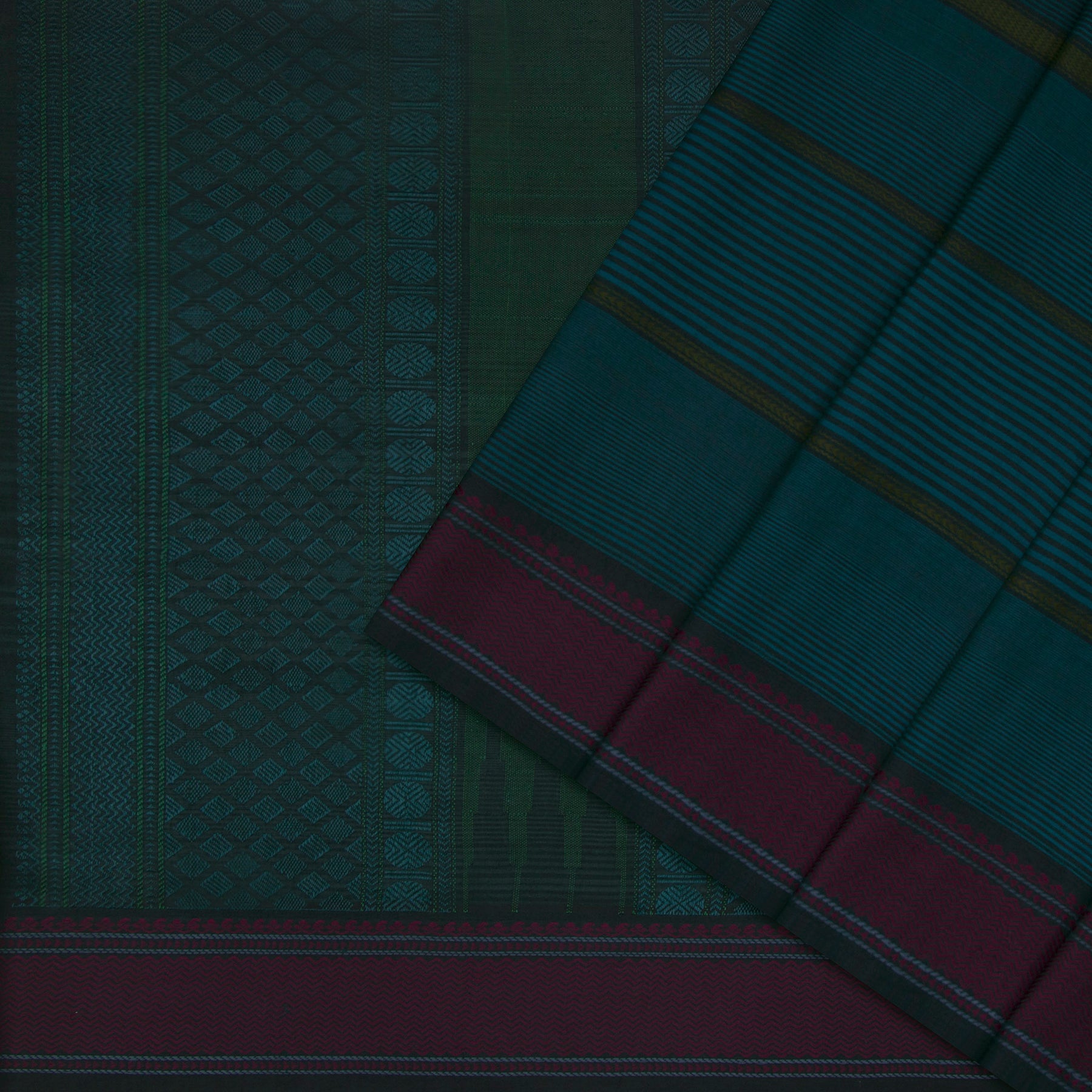 Kanakavalli Silk/Cotton Sari 22-598-HS005-11630 - Cover View