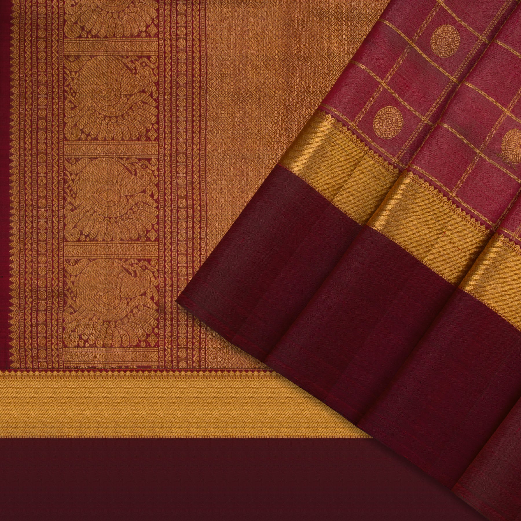 Kanakavalli Kanjivaram Silk Sari 22-599-HS001-03836 - Cover View
