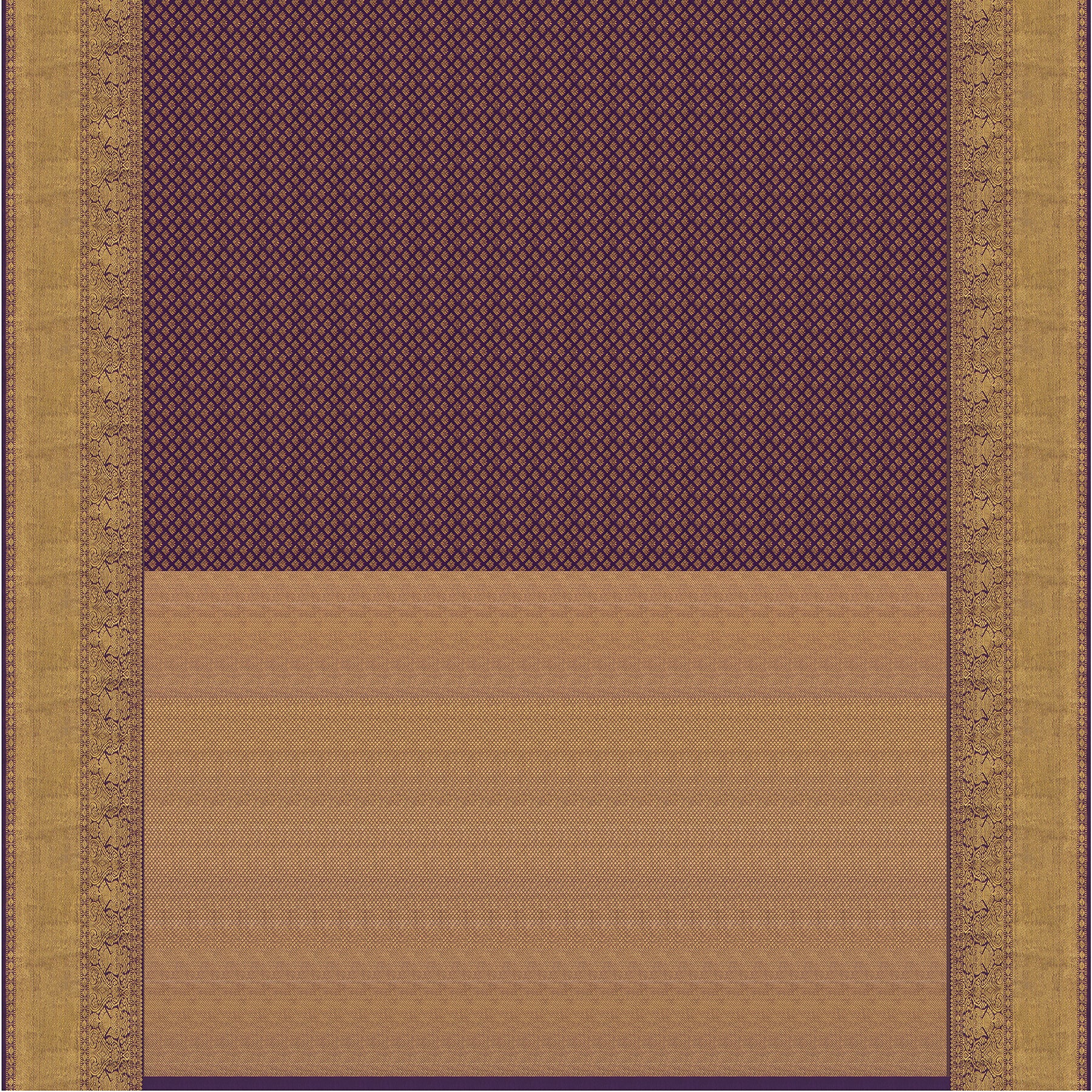 Kanakavalli Kanjivaram Silk Sari 22-599-HS001-05165 - Full View