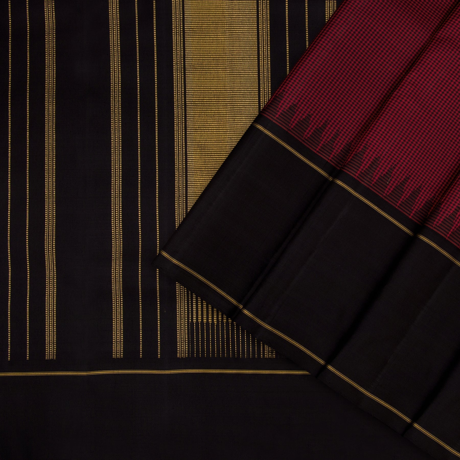 Kanakavalli Kanjivaram Silk Sari 22-599-HS001-06461 - Cover View