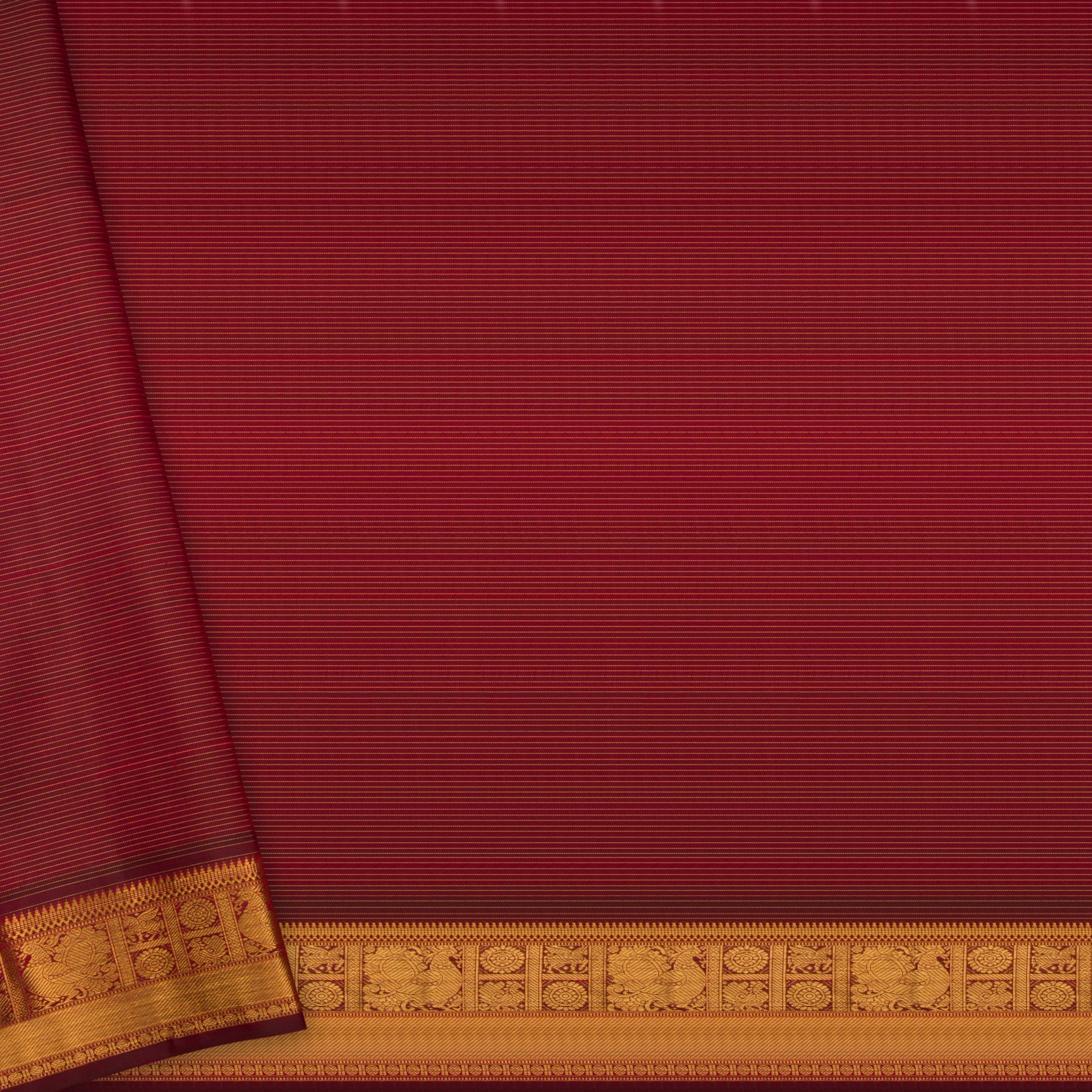 Kanakavalli Kanjivaram Silk Sari 22-599-HS001-09320 - Blouse View