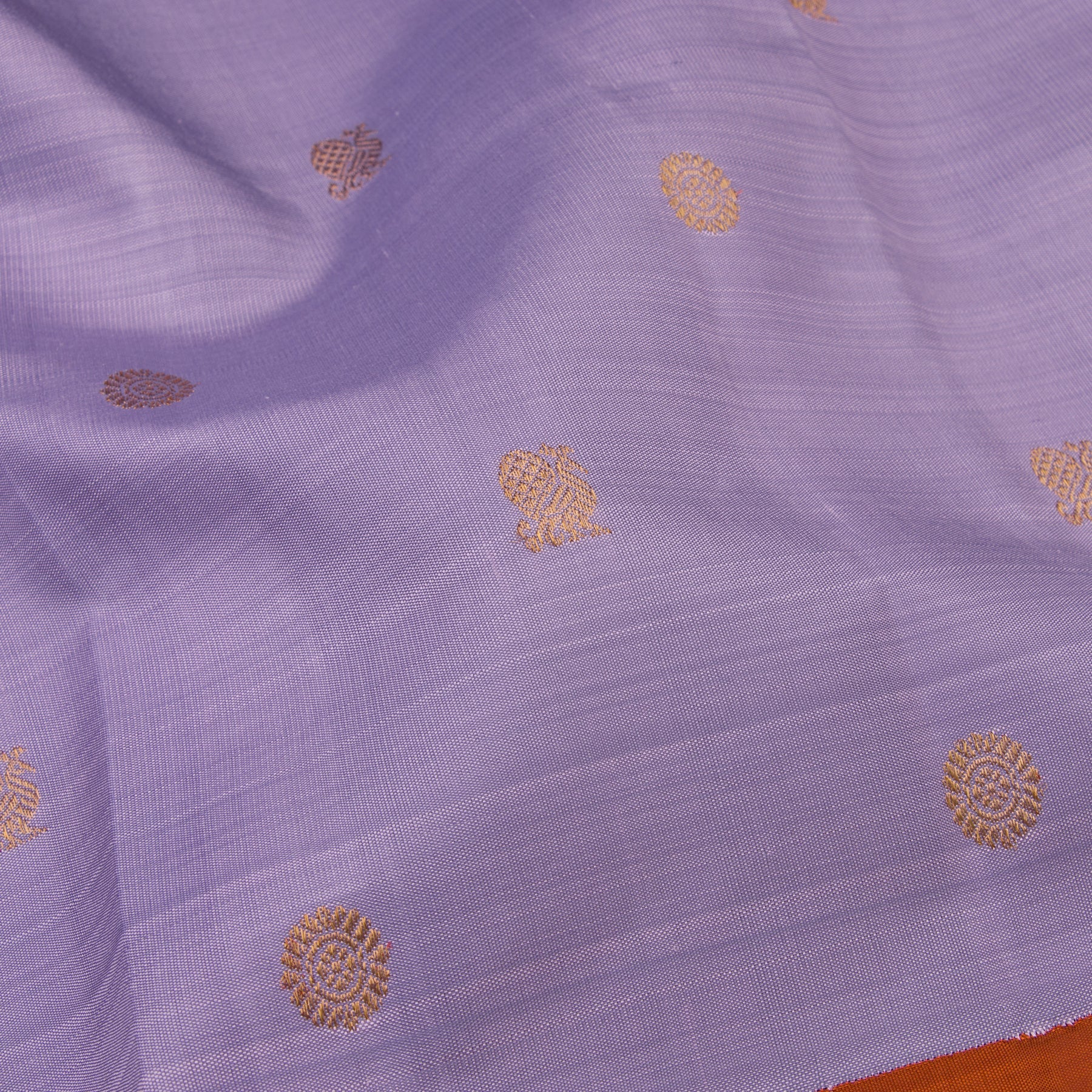 Kanakavalli Kanjivaram Silk Sari 22-599-HS001-09352 - Fabric View