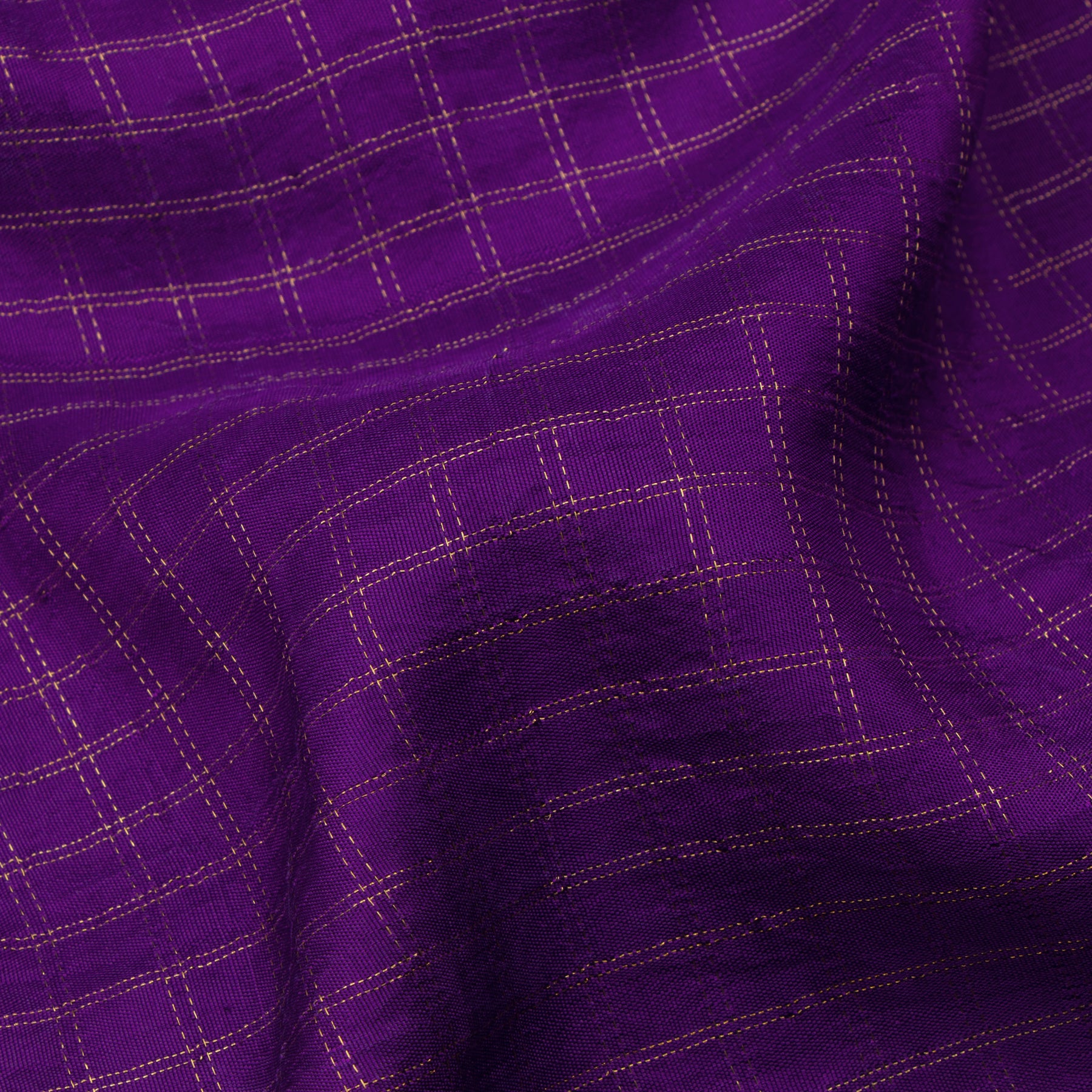 Kanakavalli Kanjivaram Silk Sari 22-599-HS001-10274 - Fabric View