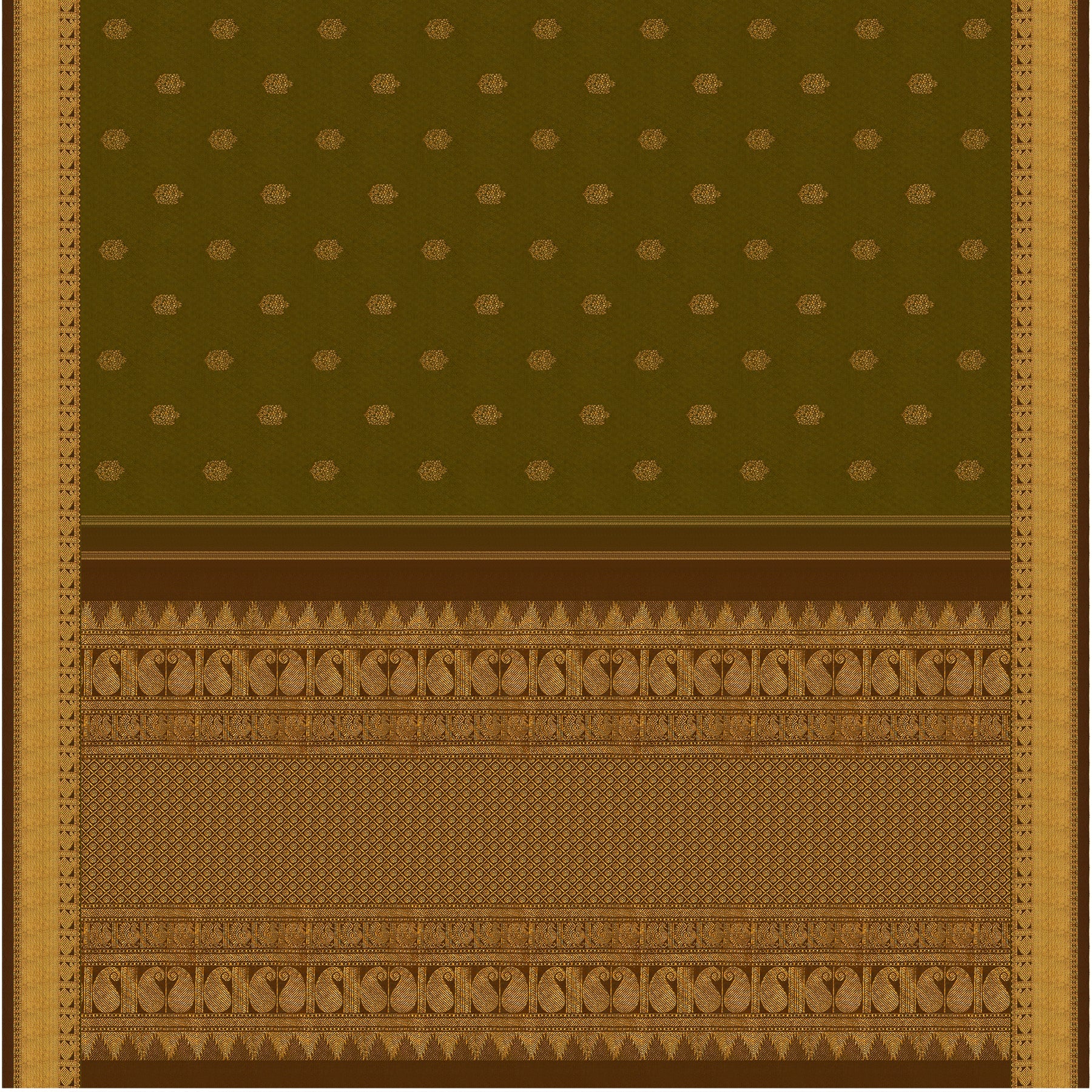 Kanakavalli Kanjivaram Silk Sari 22-599-HS001-10338 - Full View